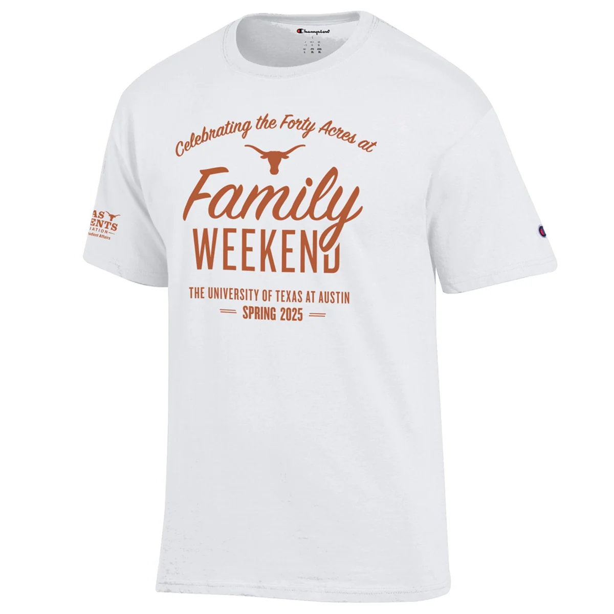 2025 University of Texas Family Weekend Tee