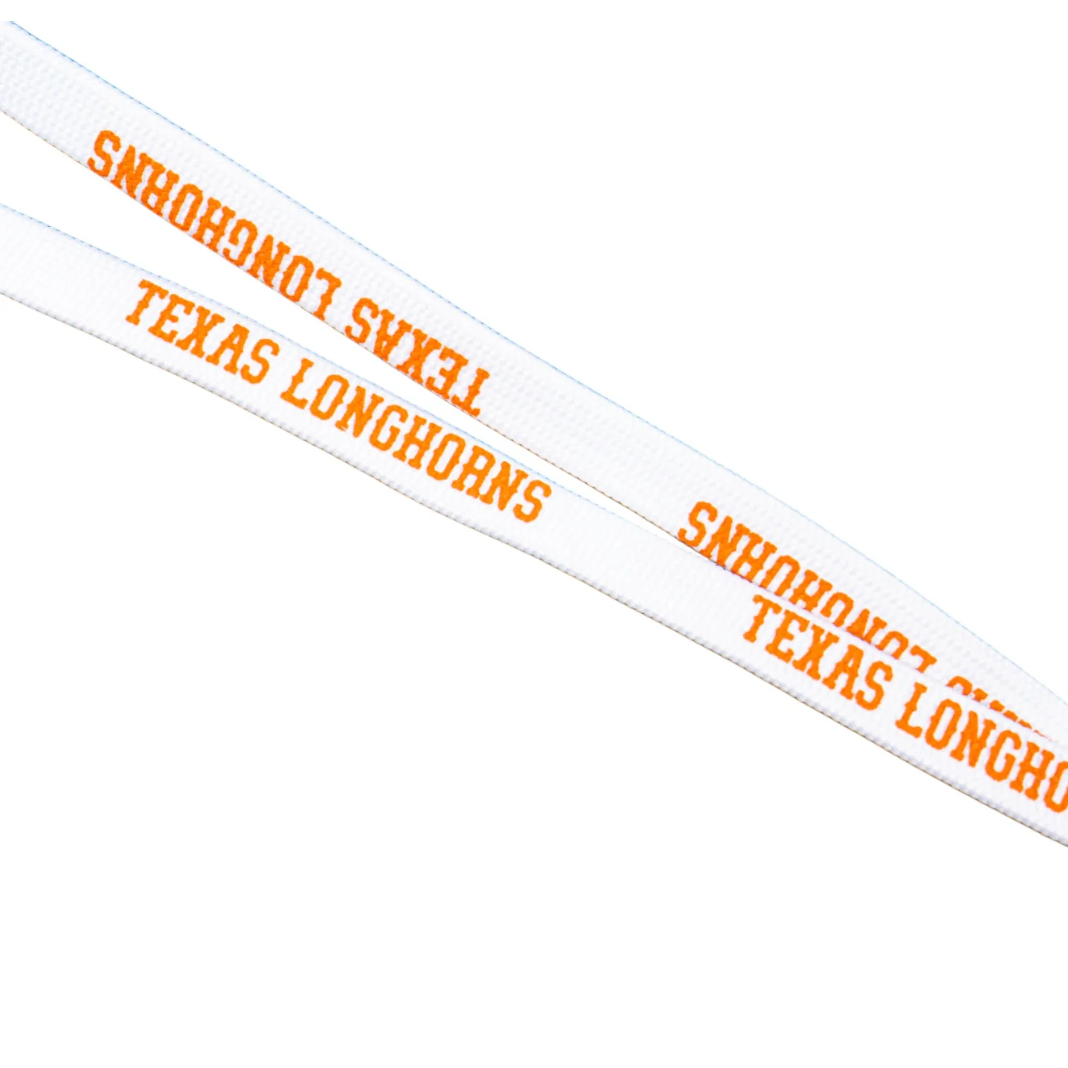 3/8in. Printed Lanyard Longhorns Repeating White - Image 2