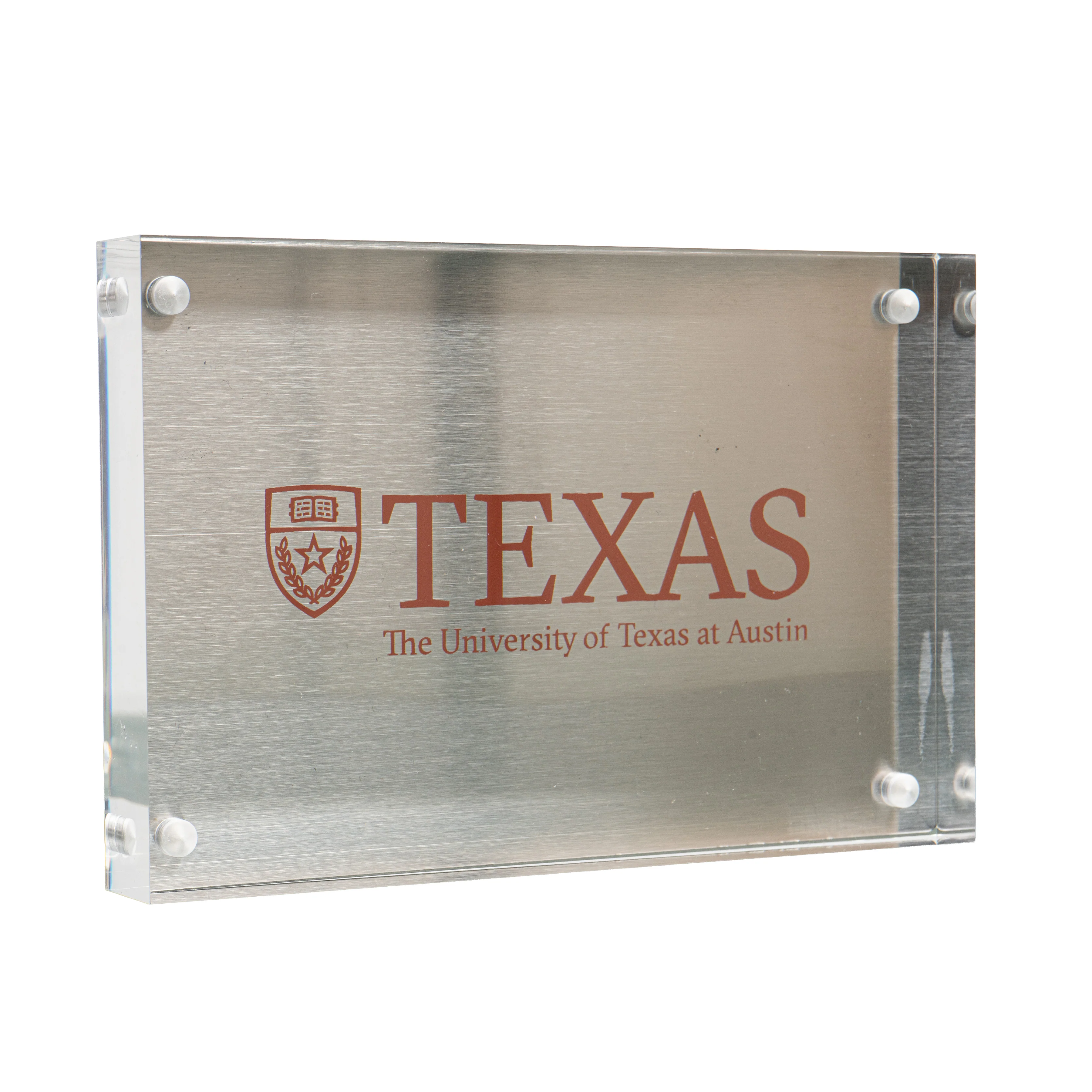 The University of Texas Shield Acrylic Frame - 4" x 6"