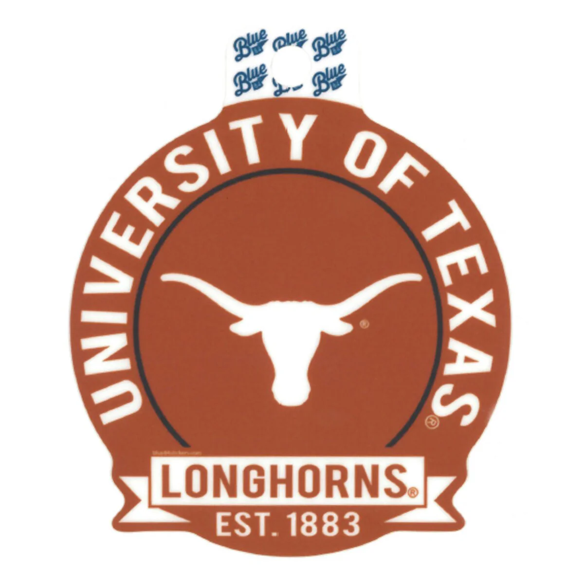 Blue 84 University of Texas 1883 Sticker