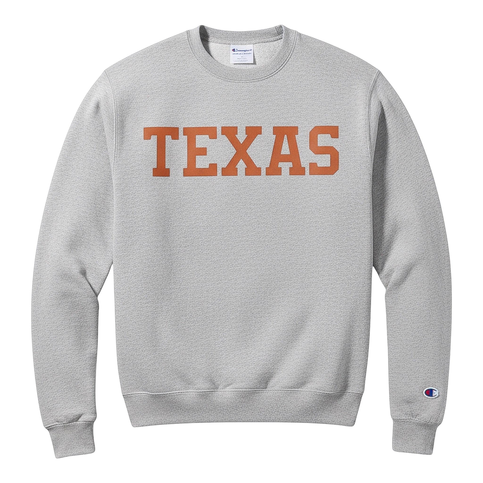 Champion Texas Longhorns Block Crewneck Fleece - Image 3