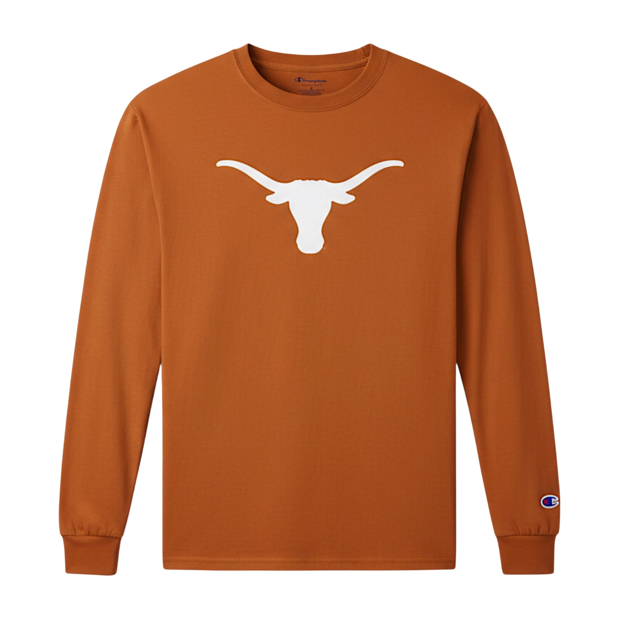 Champion Texas Longhorns Logo Long Sleeve Tee