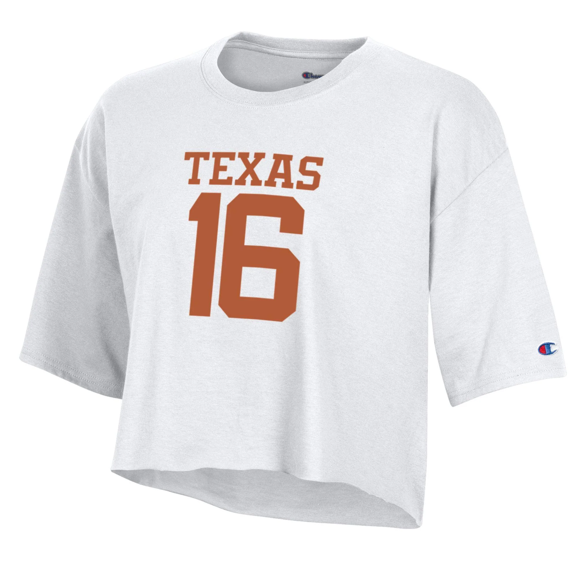 Champion Texas Longhorns NIL Arch Manning Crop Tee - Image 2