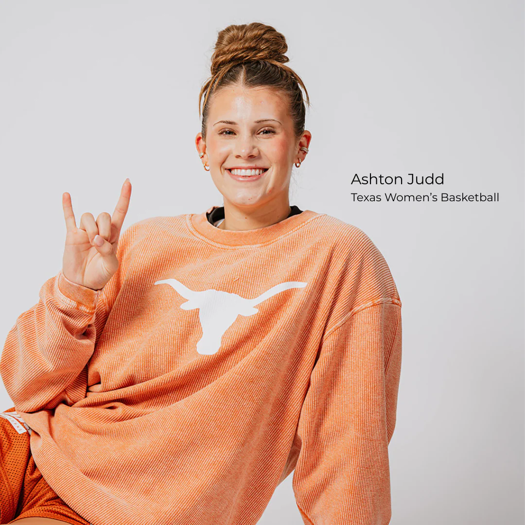 Chicka-D Longhorns Corded Sweatshirt - Image 2
