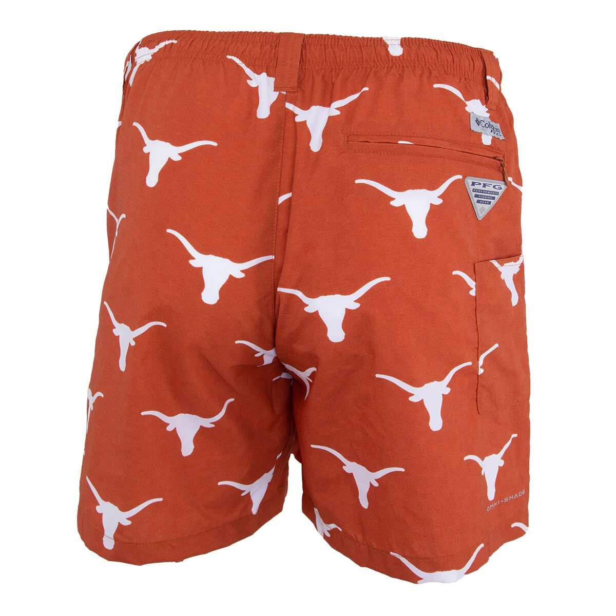 Columbia Texas Longhorns Backcast Omni-Shade Swim Shorts - Image 2