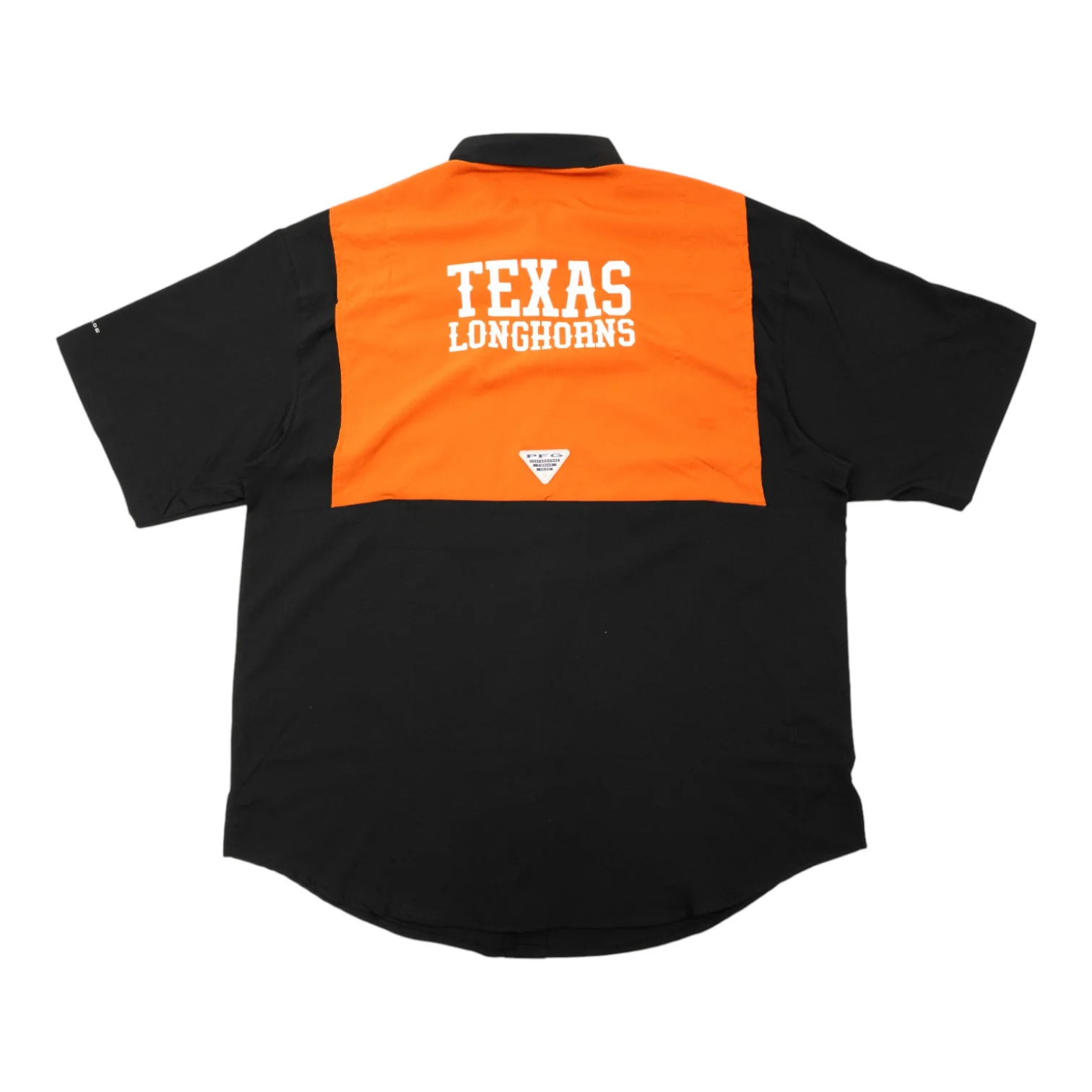 Columbia Texas Longhorns Short Sleeve Colorblock Tamiami - Image 3