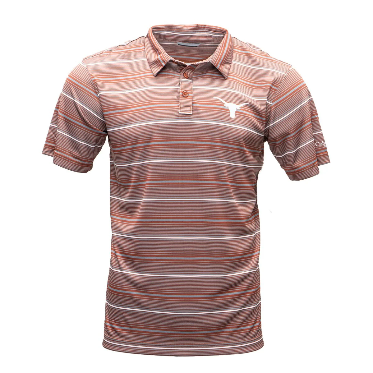 Columbia Texas Longhorns Super Terminal Stripe Polo