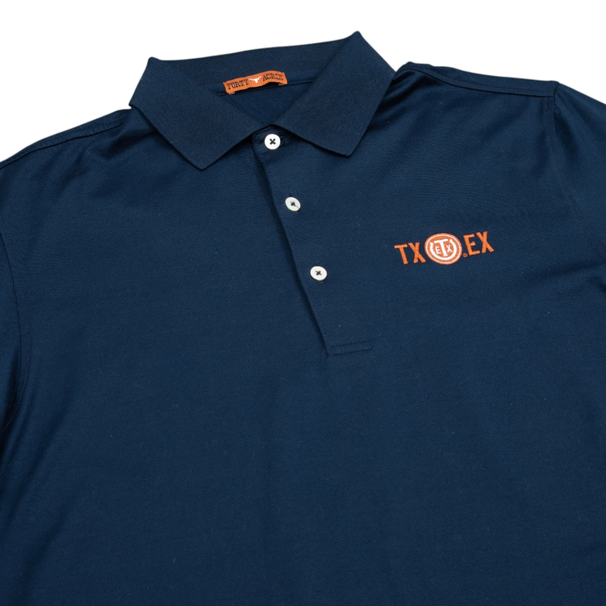 Forty Acres Texas Exes Mercerized Supima Solid Polo - Image 2