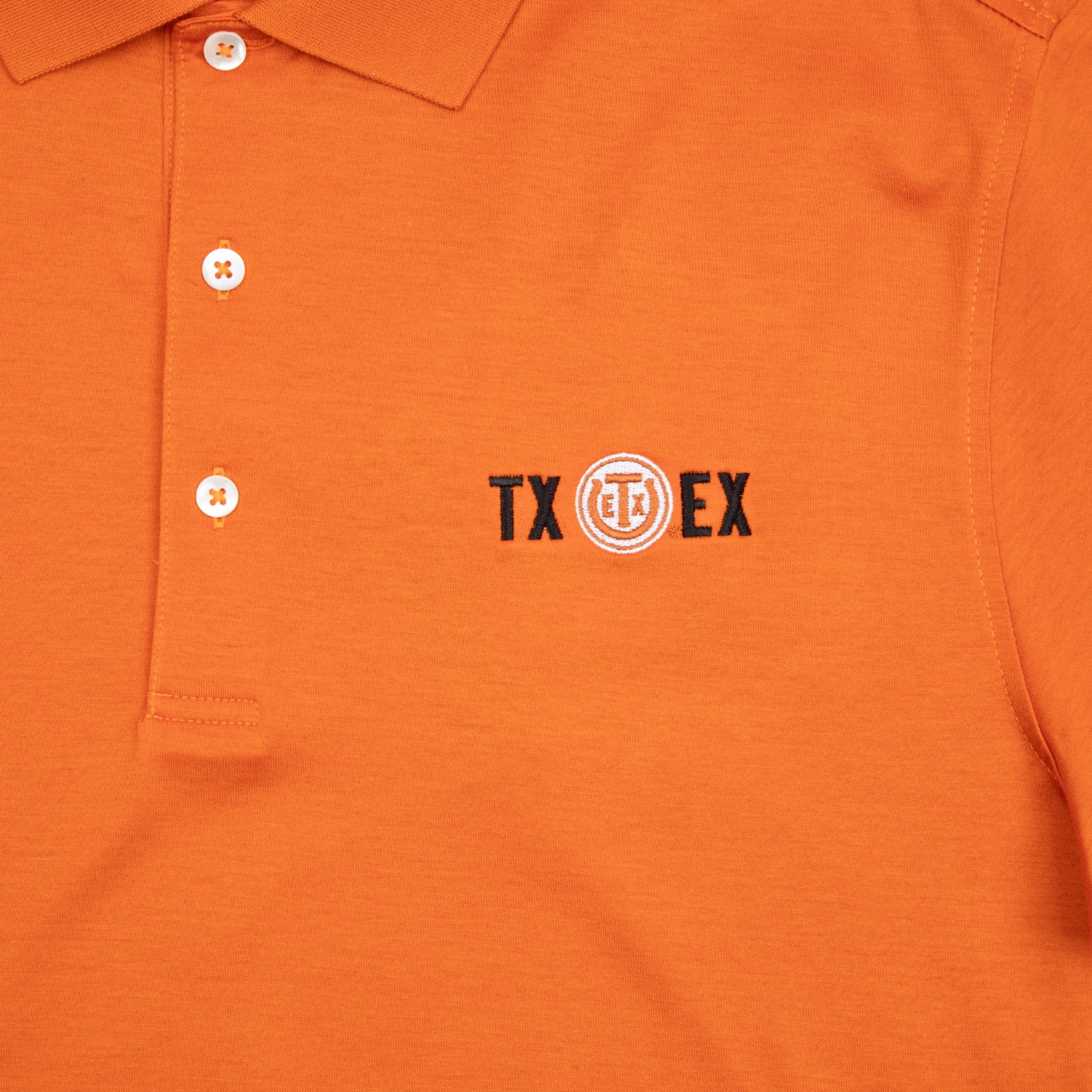 Forty Acres Texas Exes Mercerized Supima Solid Polo - Image 6