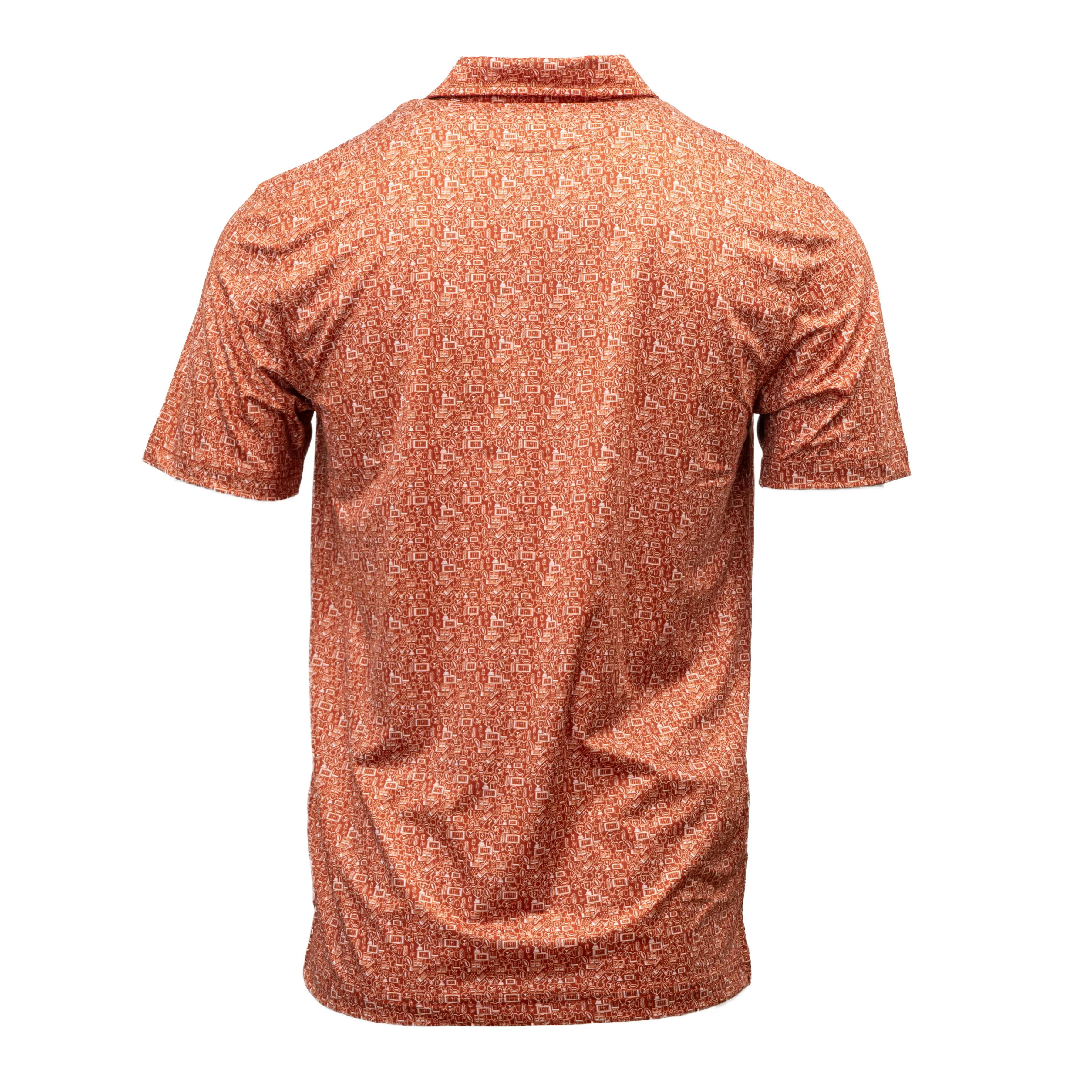 Forty Acres Texas Longhorns Printed Tailgate Polo - Image 3