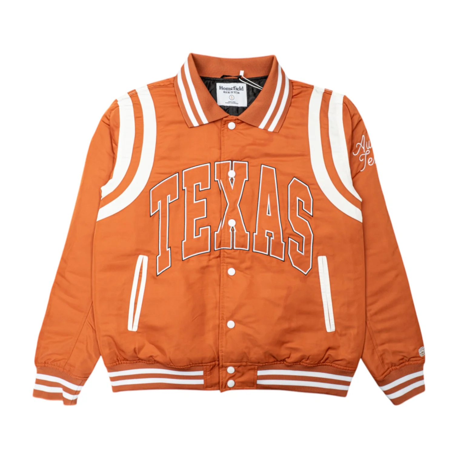Homefield Texas Longhorns Premium Bomber Jacket