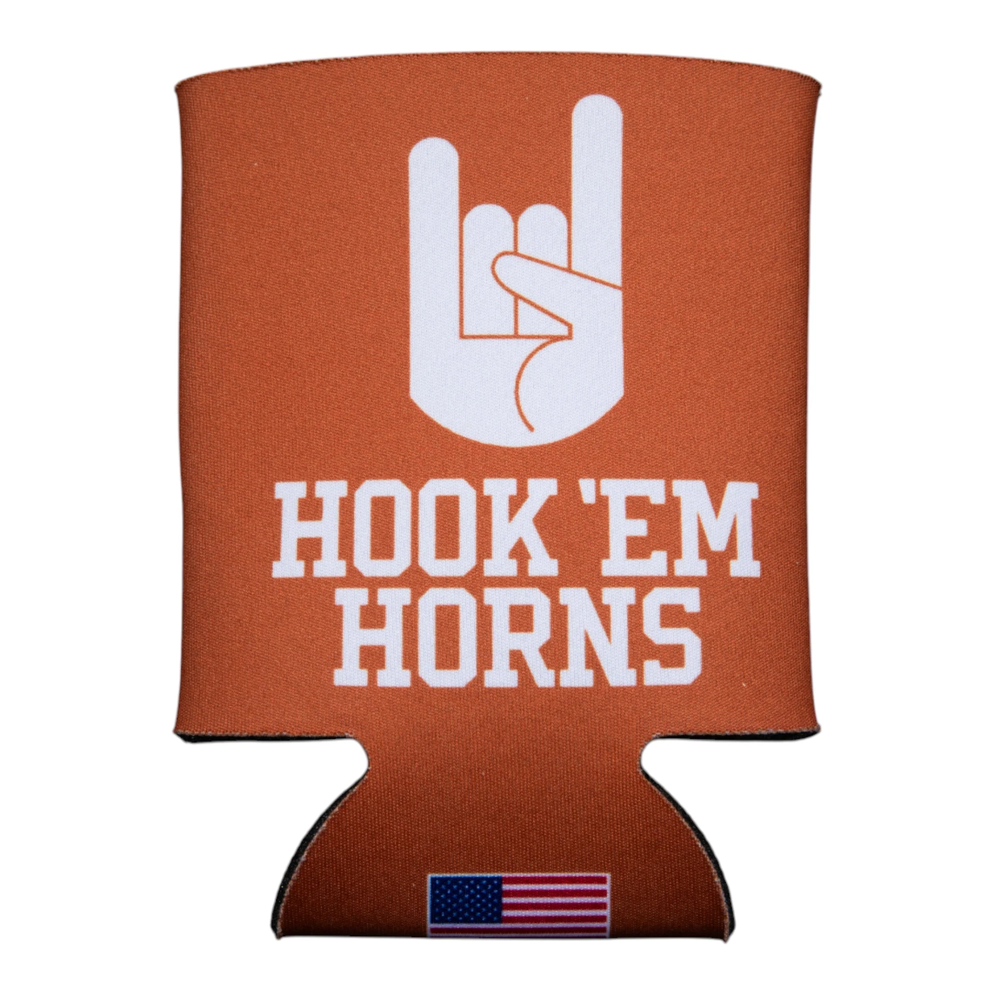 Hook 'Em Horns Hand Can Cooler - Image 2
