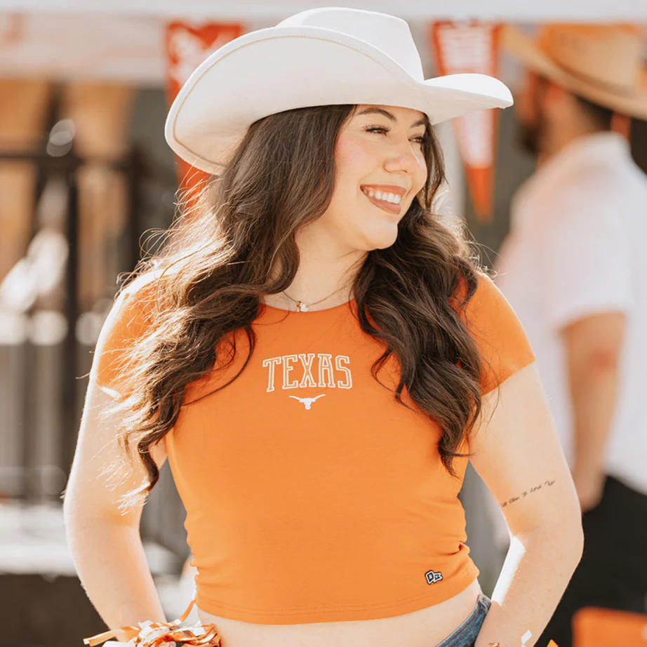Hype and Vice Texas Longhorns Comeback Top - Image 2