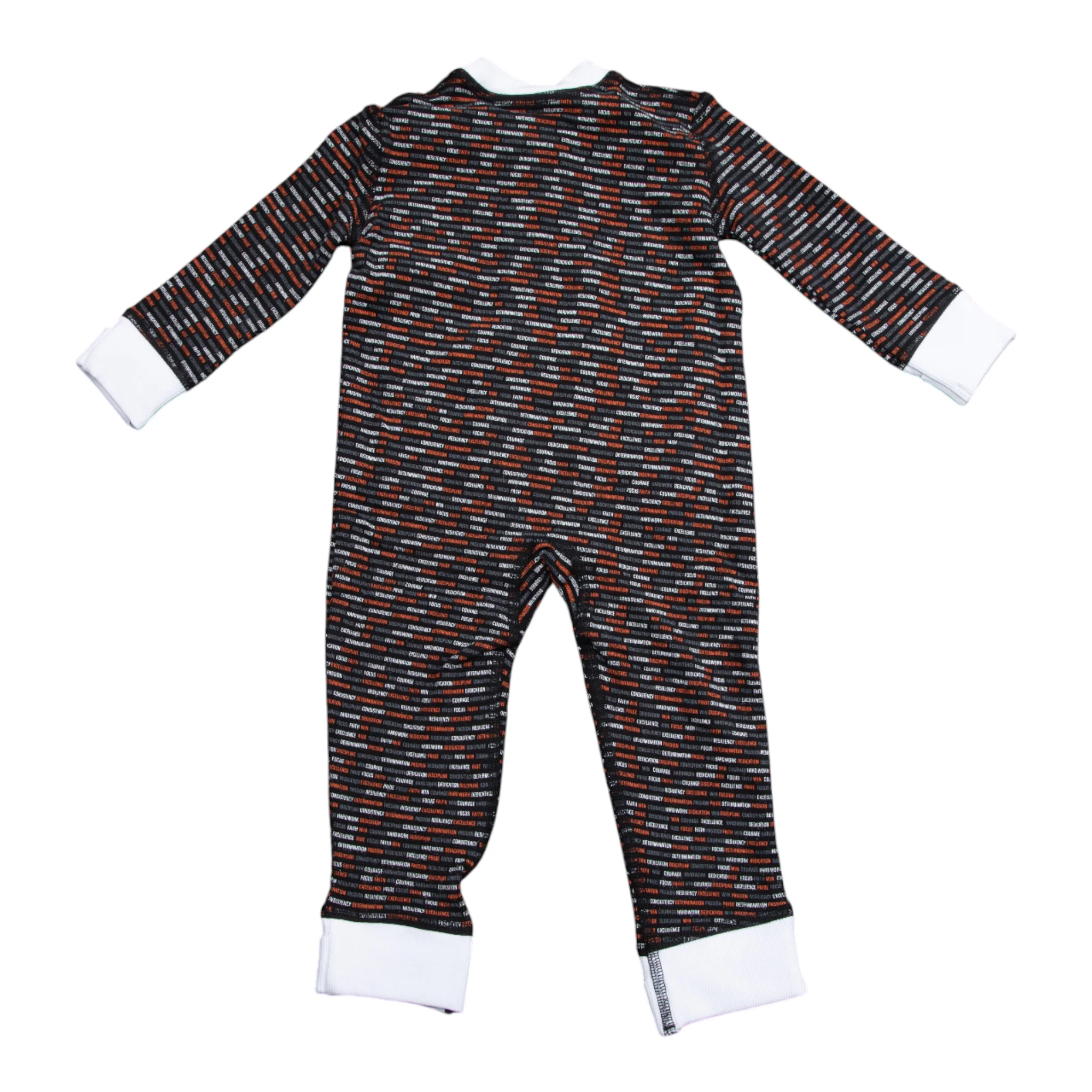 Infant Texas Longhorns Pajama Onesie - Image 8