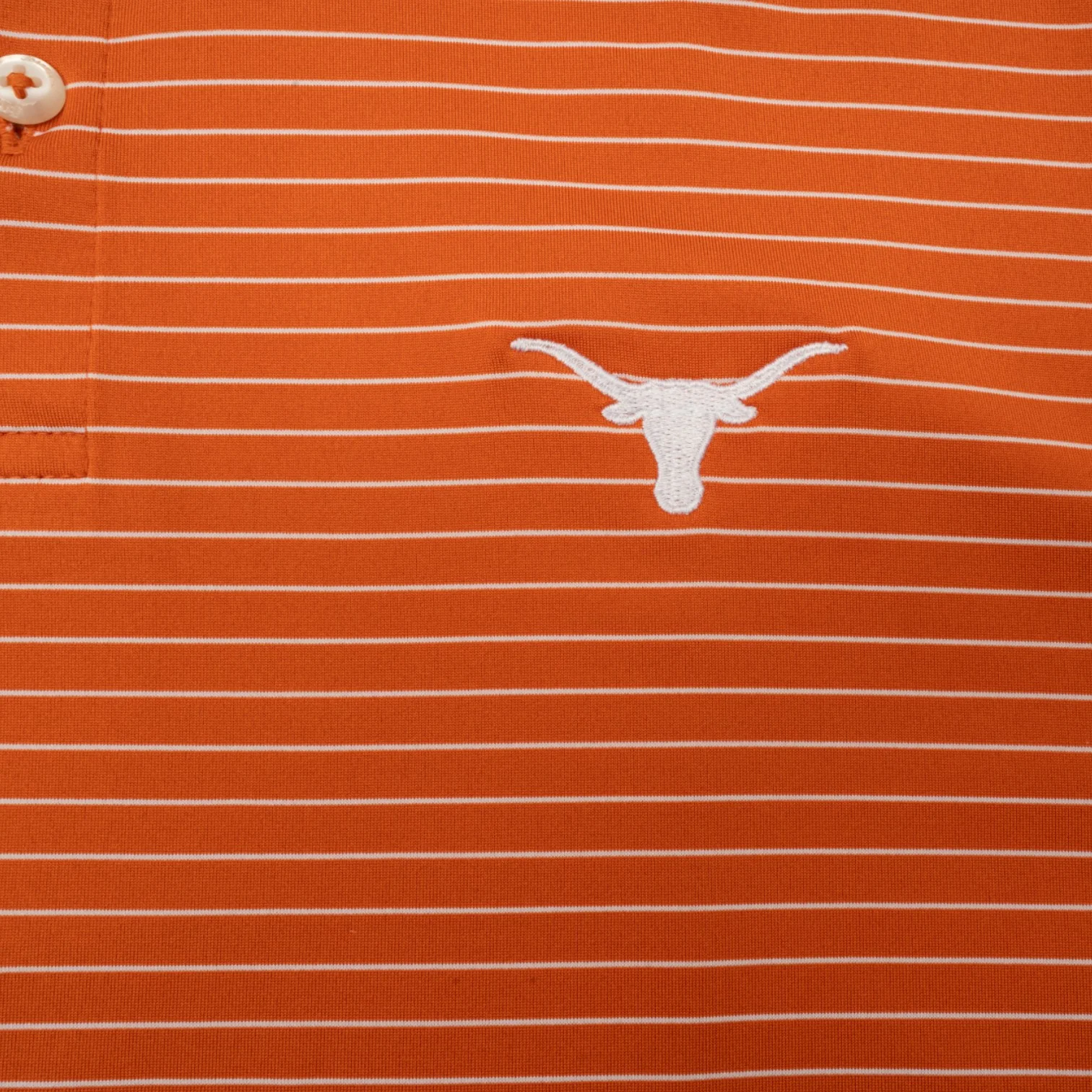 Johnnie-O Texas Longhorns Beau Pinstripe Polo - Image 2