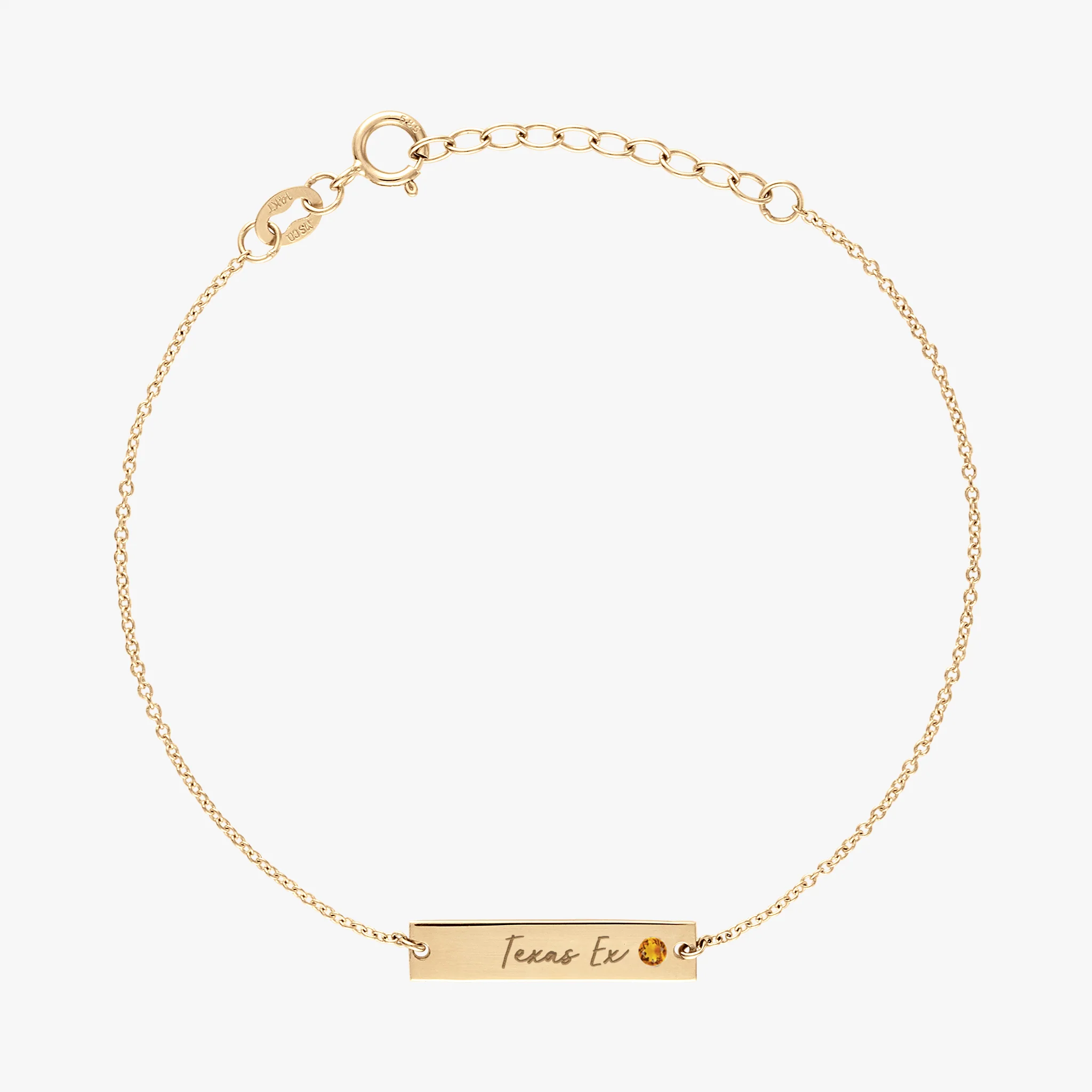 Kyle Cavan Texas Exes Citrine Bracelet - Image 3