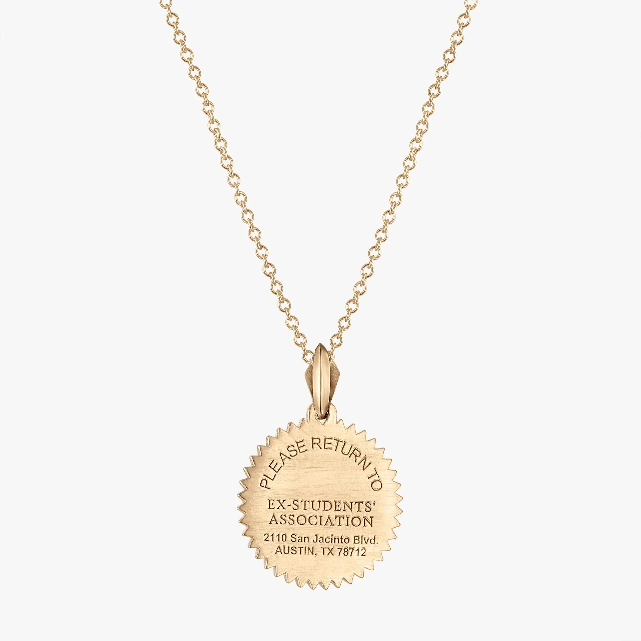 Kyle Cavan Texas Exes Life Member Sunburst Necklace - Image 2