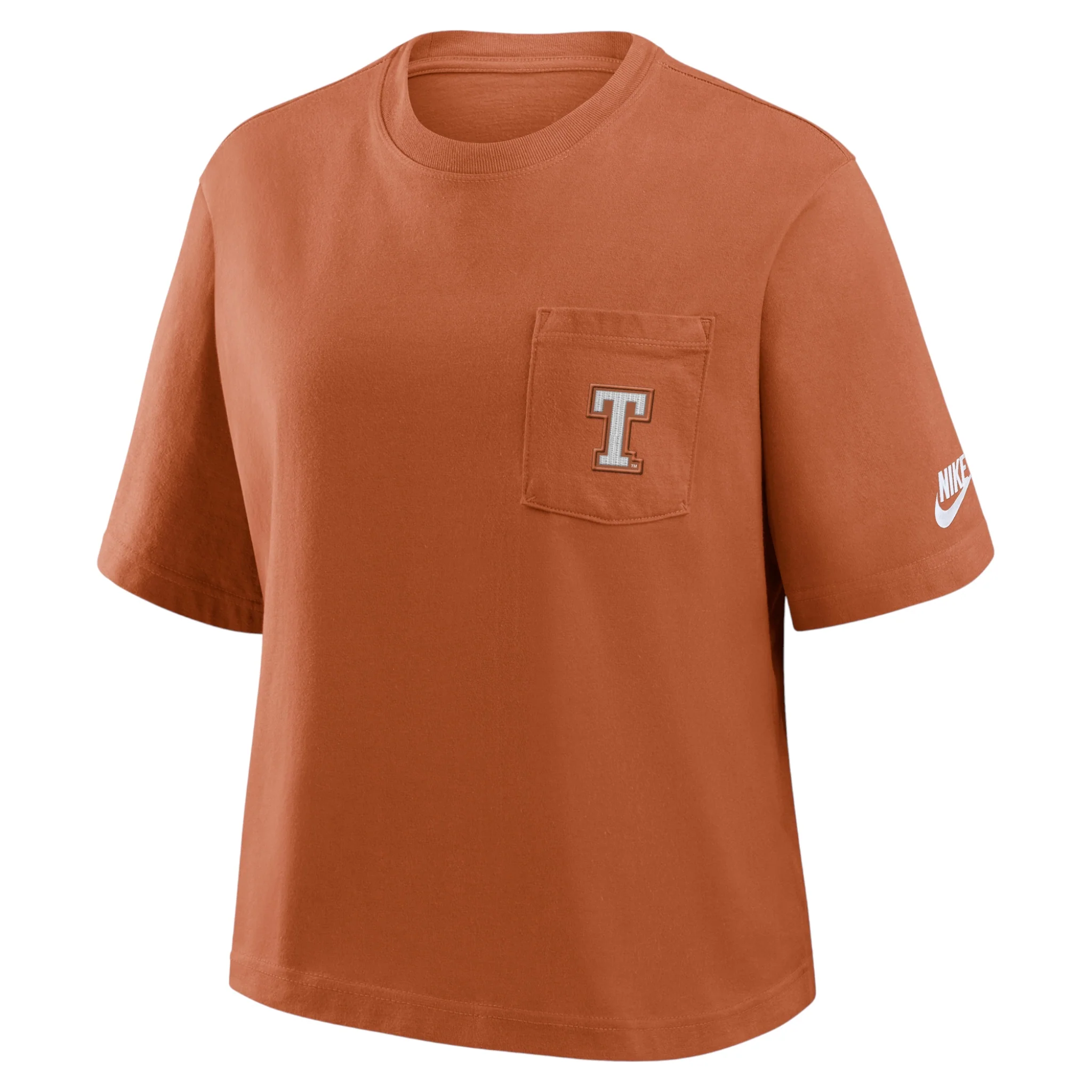 Nike Texas Longhorns Legacy Short Sleeve Boxy Pocket Tee