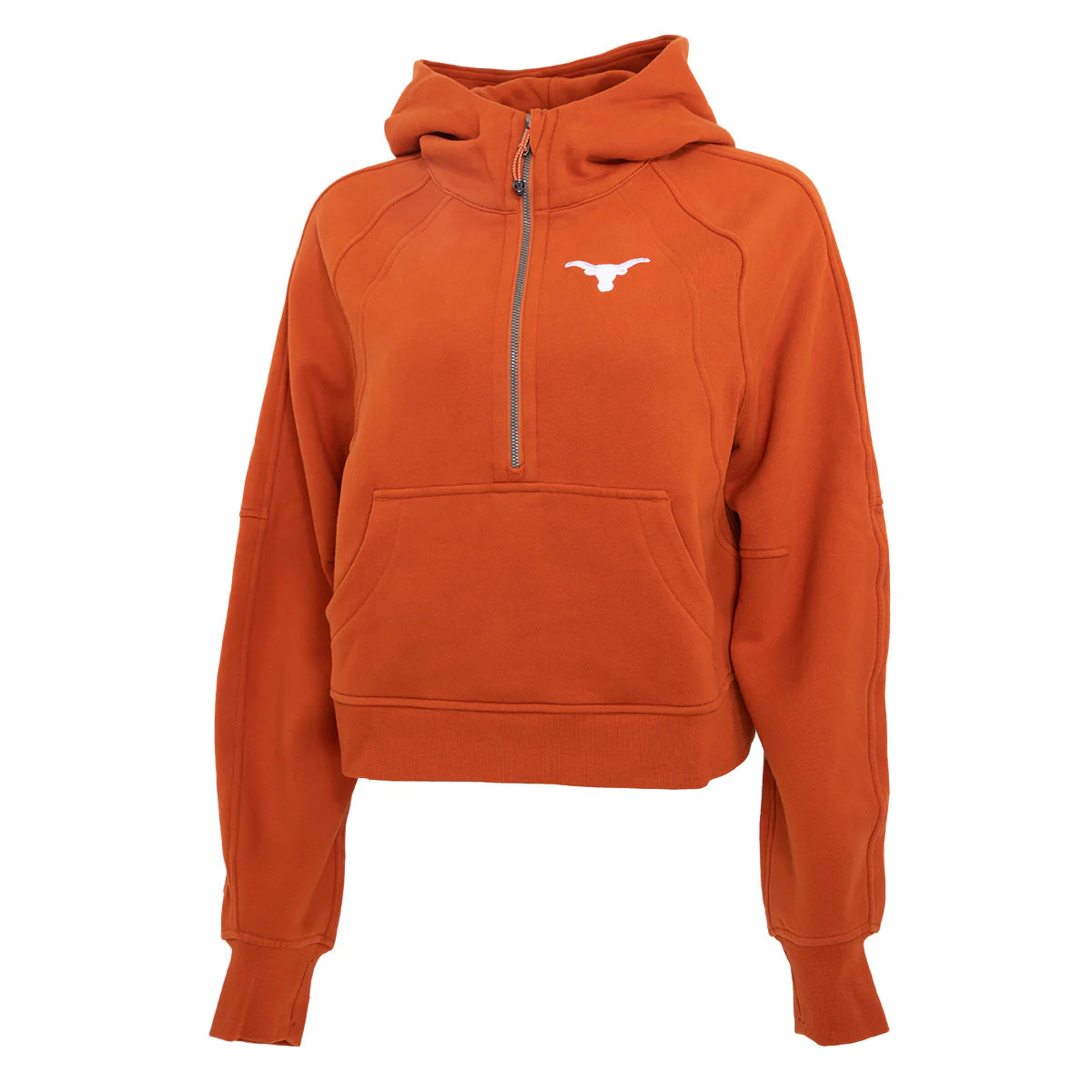 Lululemon Texas Longhorns Scuba Oversized Half-Zip Hoodie - Image 4
