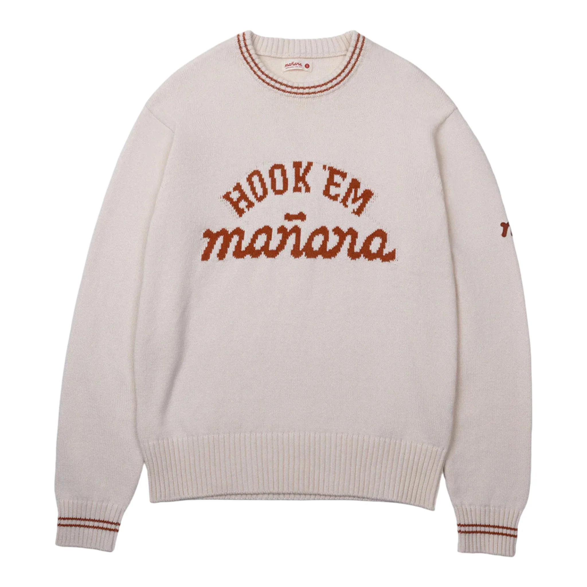 mañana Hook 'Em Knit Fleece Sweater
