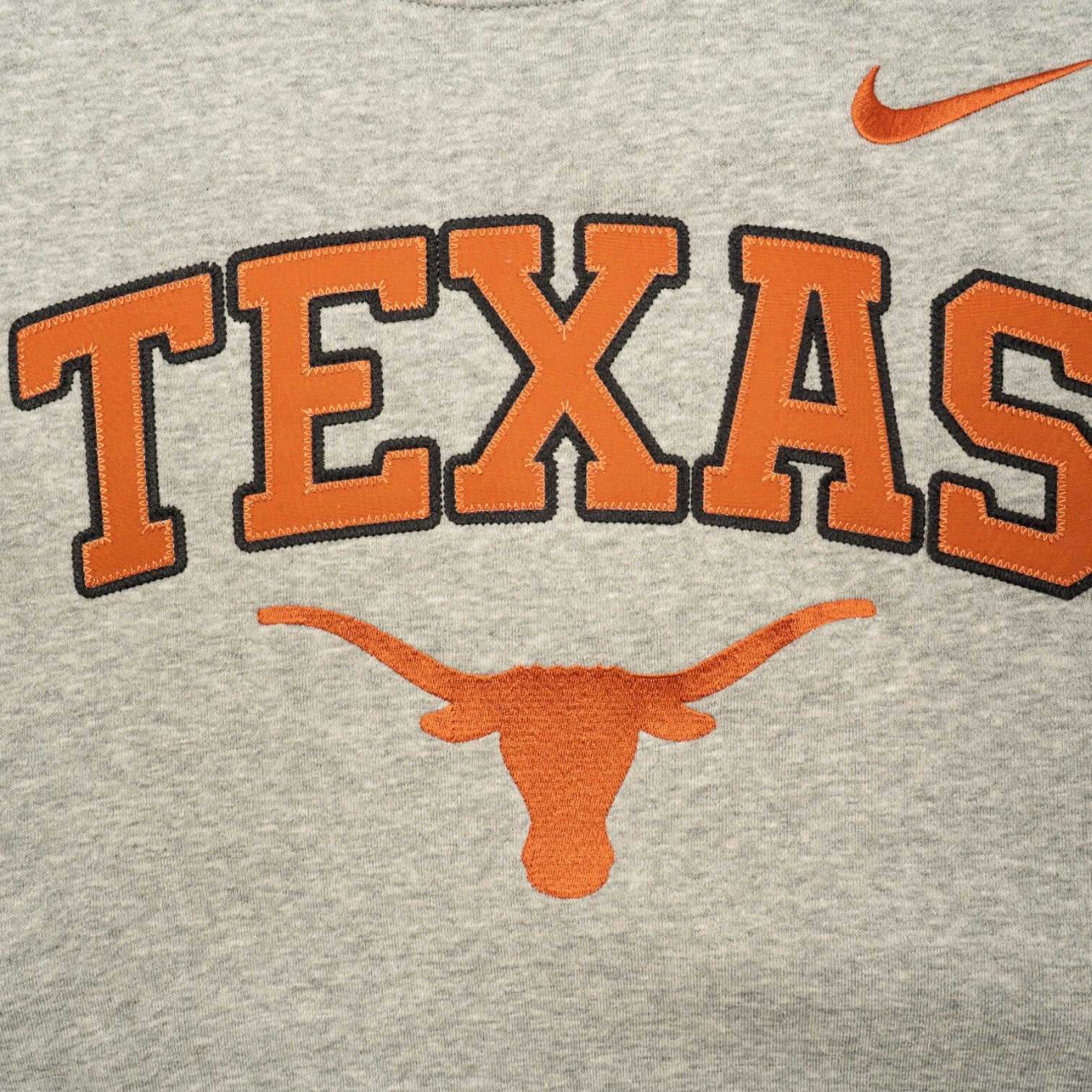 Nike Arch Texas Longhorns Crewneck Fleece Sweatshirt - Image 2
