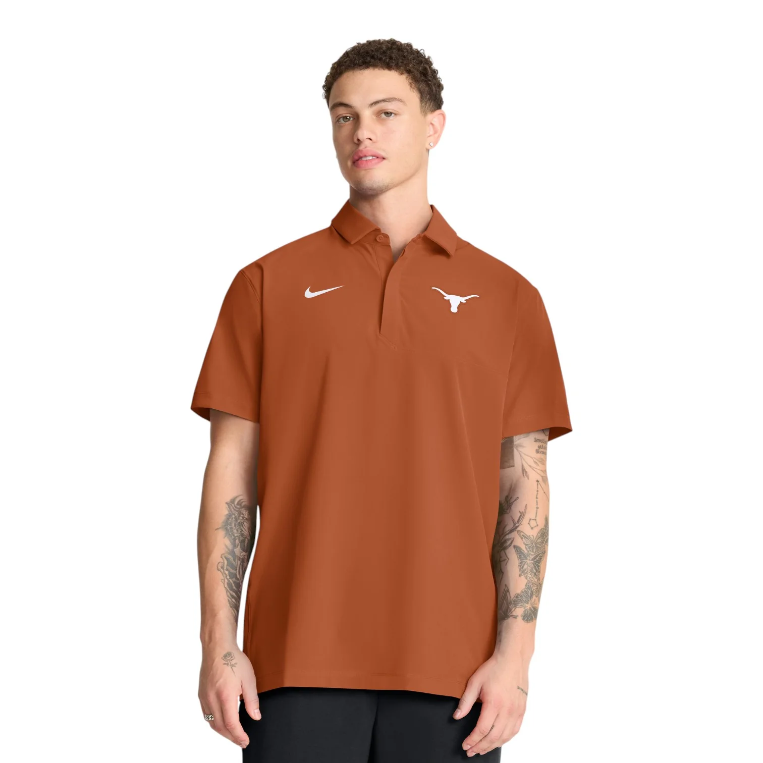 Nike Texas Longhorns Dri-Fit Woven Sideline Polo - Image 2
