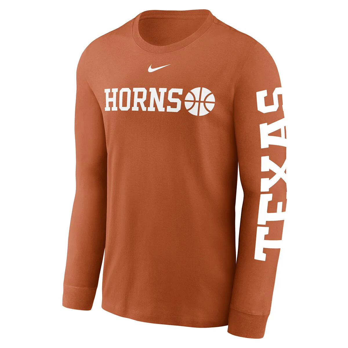 Nike Texas Longhorns Basketball Long Sleeve Tee