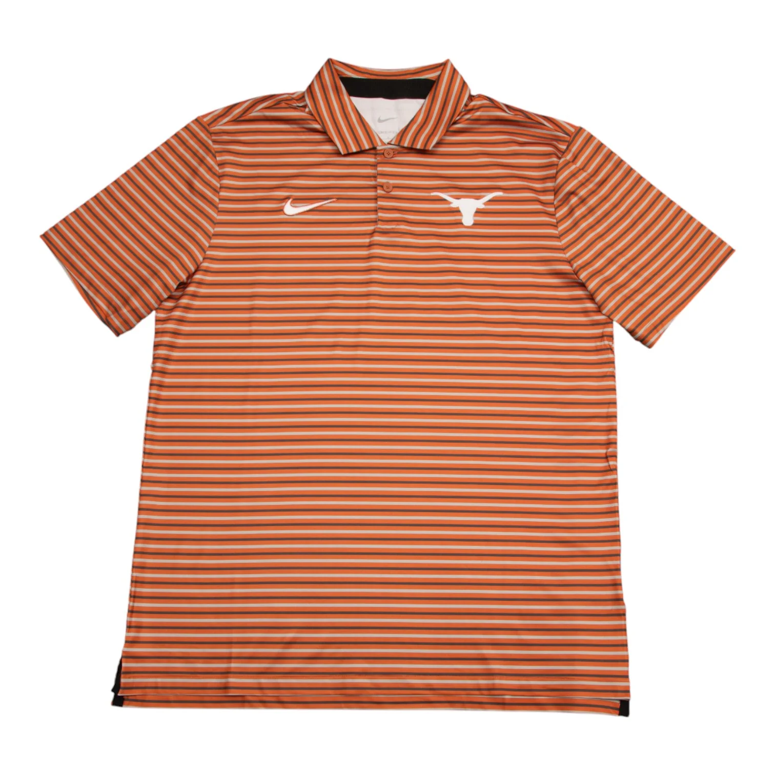 Nike Texas Longhorns Coaches Premium Striped Polo