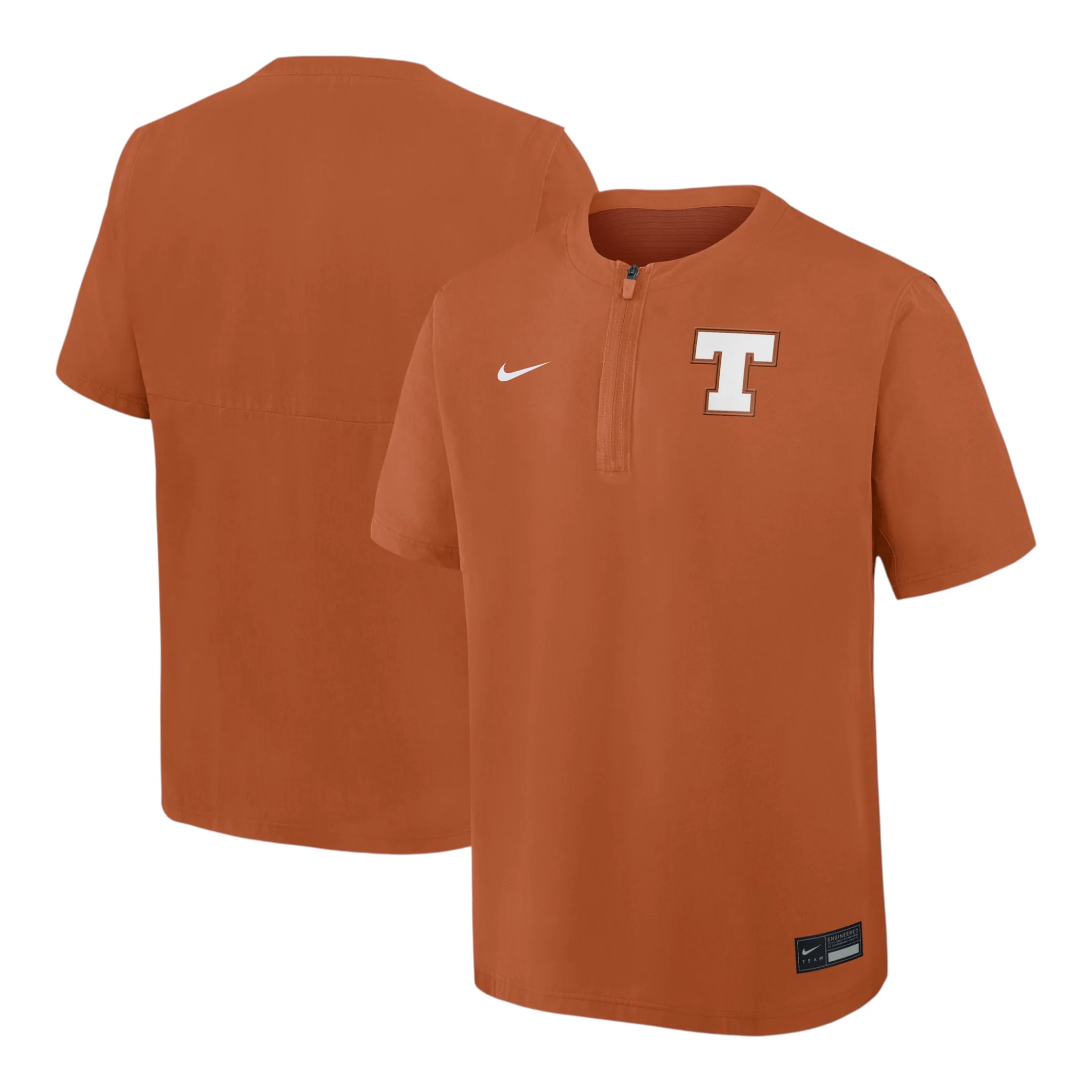 Nike Texas Longhorns Dugout "T" Short Sleeve Windshirt - Image 3