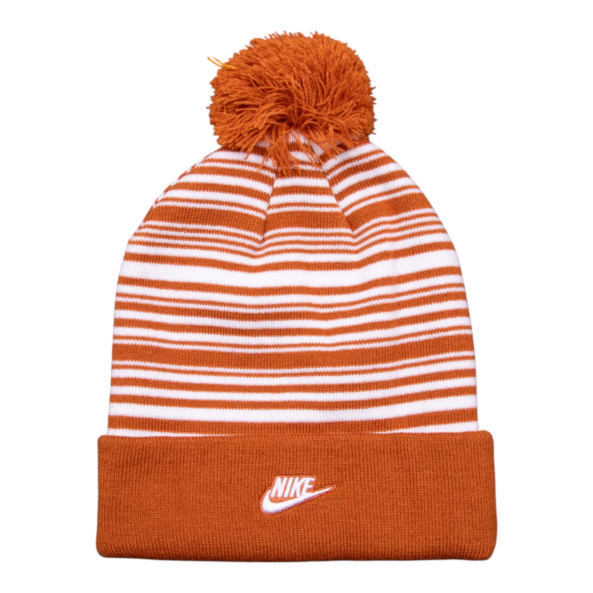 Nike Texas Longhorns Peak Academic Standard Cuff Pom Beanie - Image 2
