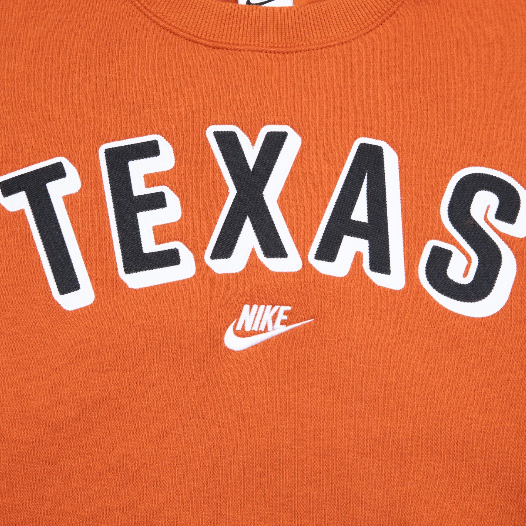 Nike Texas Longhorns Vault Legacy Phoenix Oversized Fleece Pullover Crew - Image 2