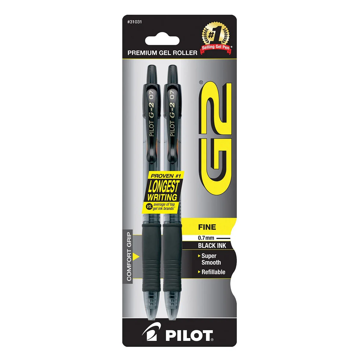 Pilot G2 Premium Gel Ink Pen - 2 pack