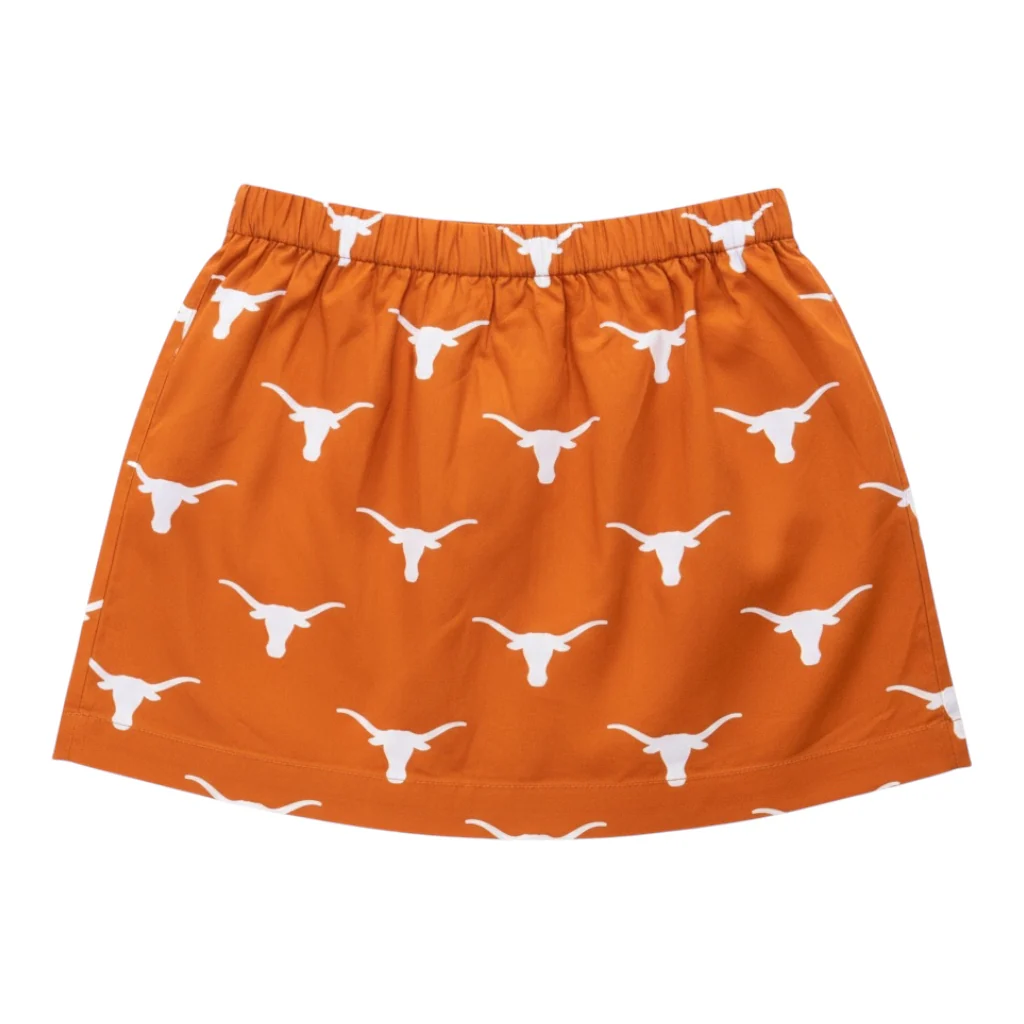 Stewart Simmons All-Over-Print Poplin Skort
