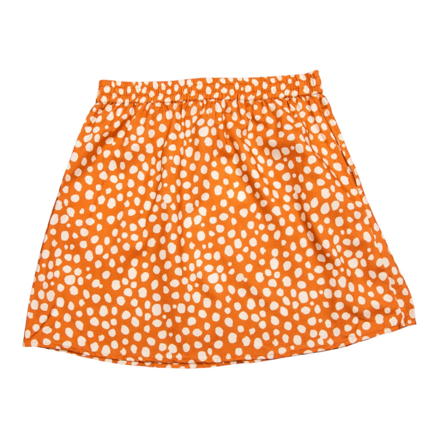 Stewart Simmons Dot Twill A-Line Skirt