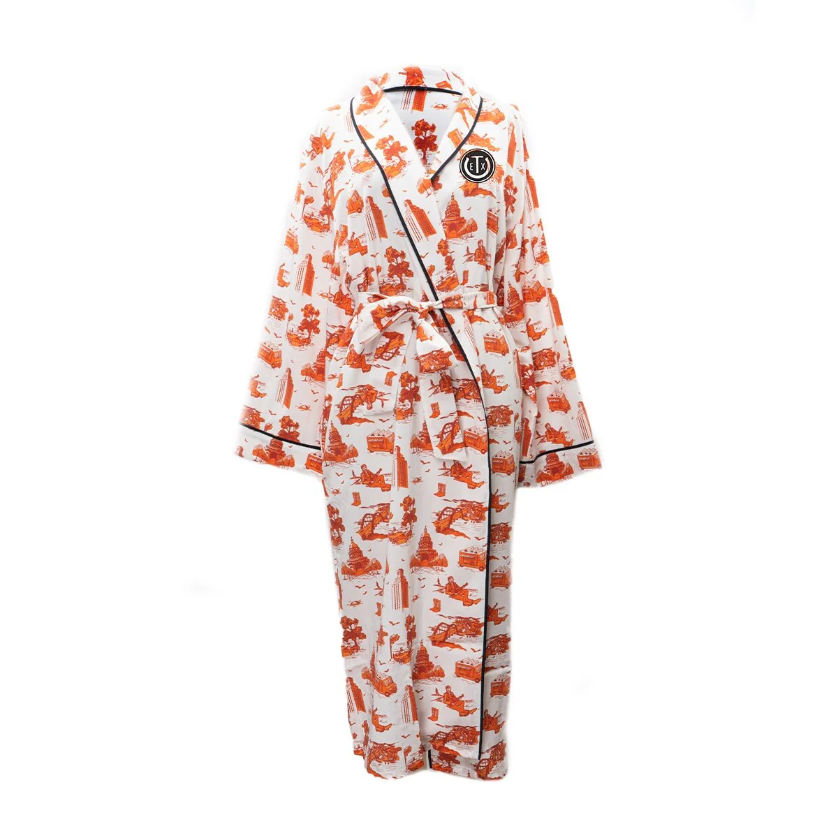 Texas Exes Katie Kime Toile Robe