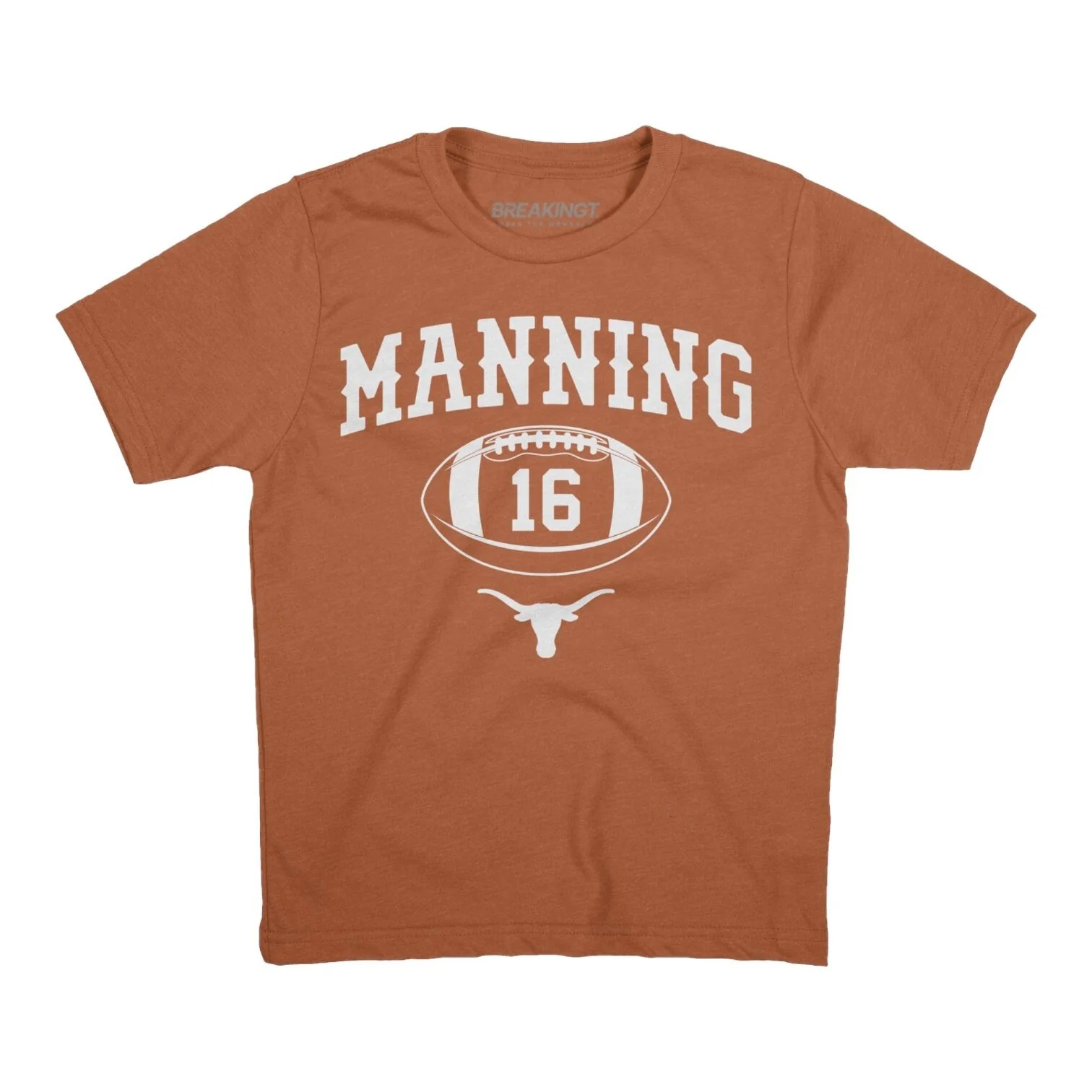Texas Longhorns Arch Manning Vintage 16 Tee
