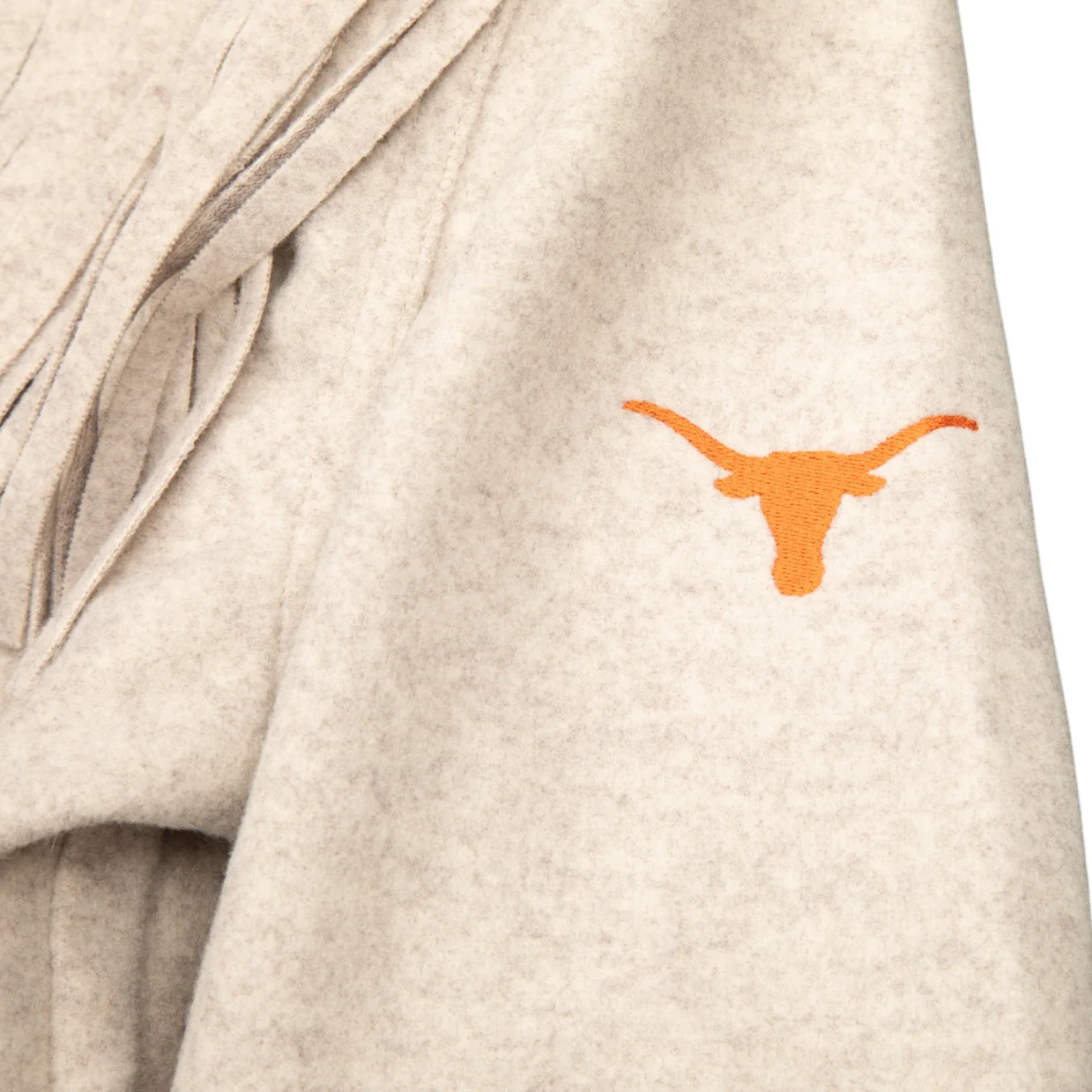 Texas Longhorns Arley Fringed Solid Jacket - Image 2