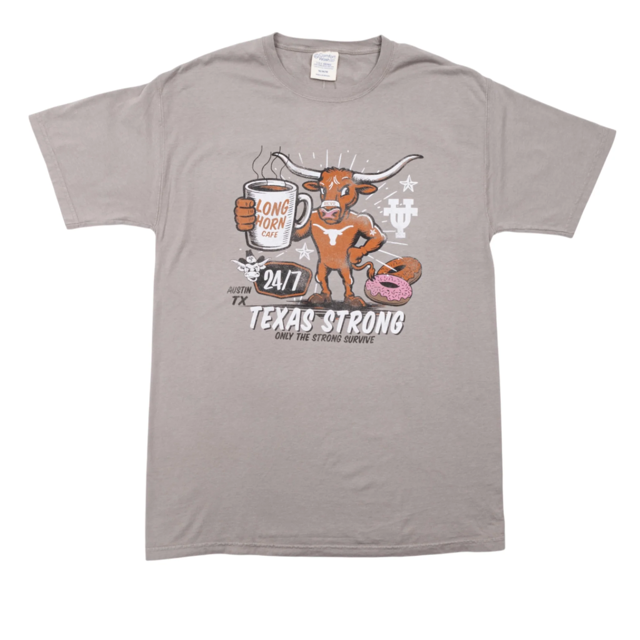 Texas Longhorns Café ComfortWash Tee