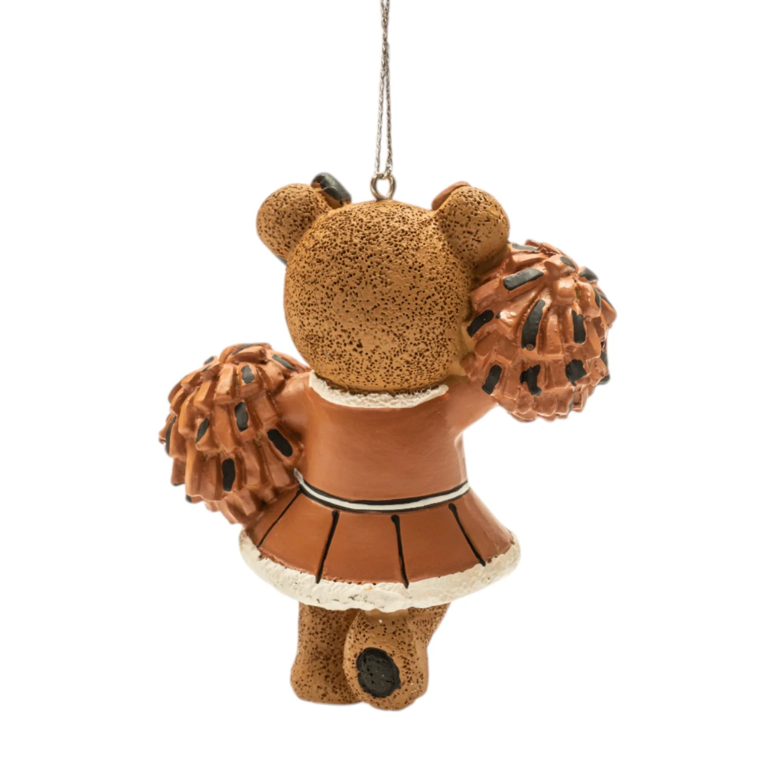 Texas Longhorns Cheerleader Bear Ornament - Image 2