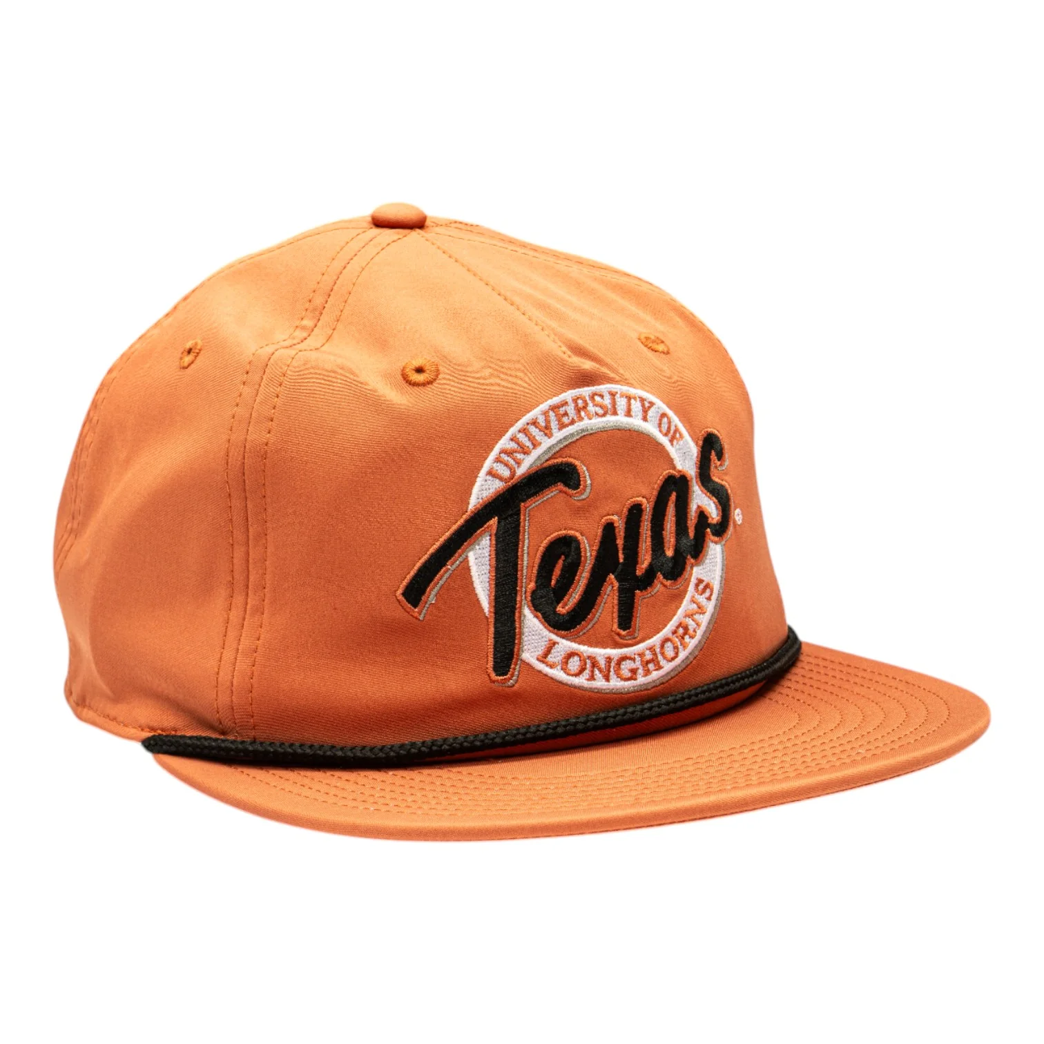 Texas Longhorns Circle Logo Rope Snapback Hat - Image 10