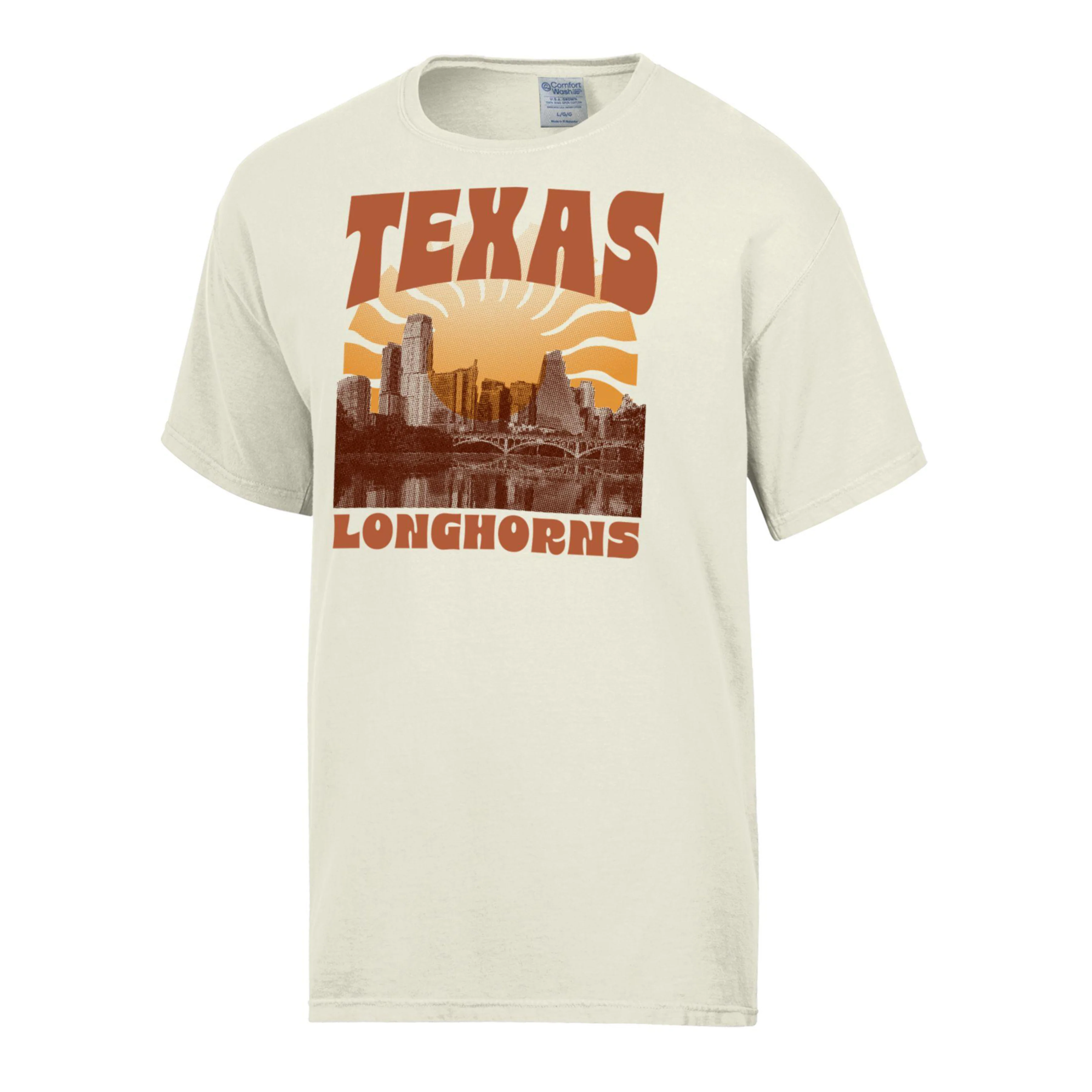 Texas Longhorns Cityscape ComfortWash Tee