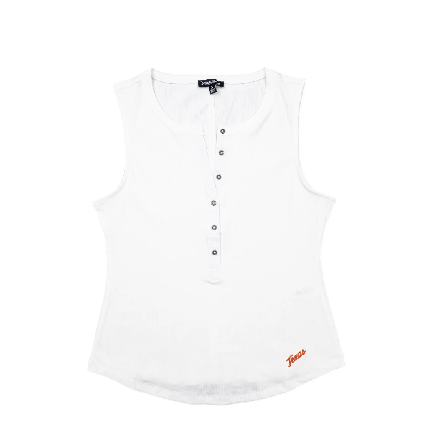 Texas Longhorns Denning Henley Tank Top