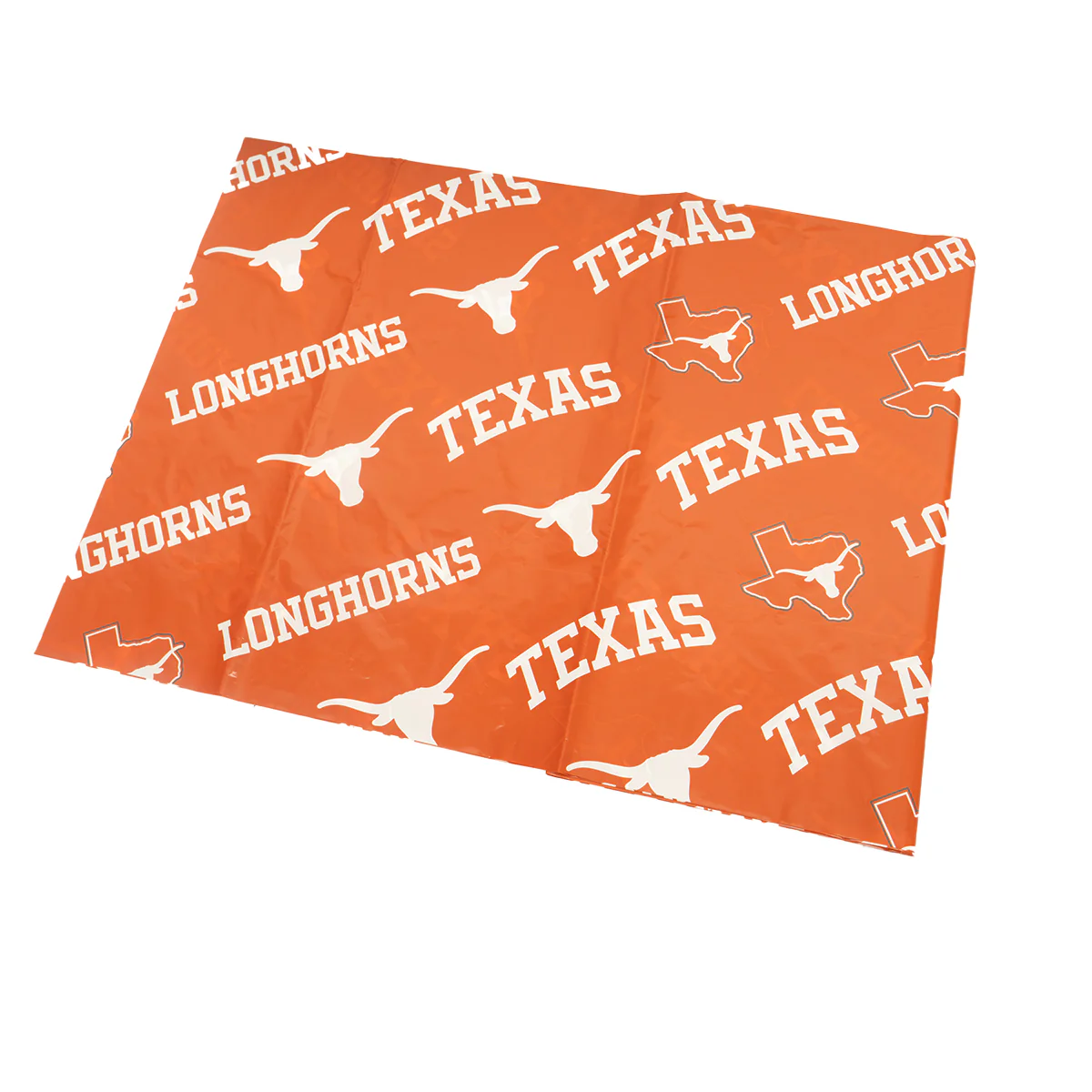 Texas Longhorns Disposable Vinyl Tablecloth – 54" x 108"