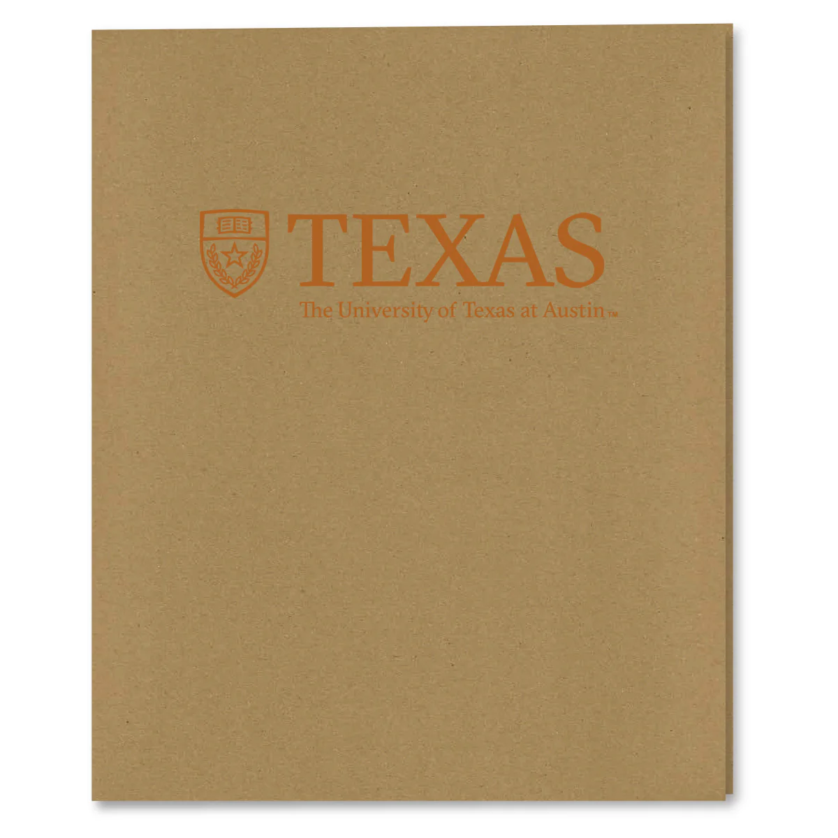 Texas Longhorns Eco Kraft Folder