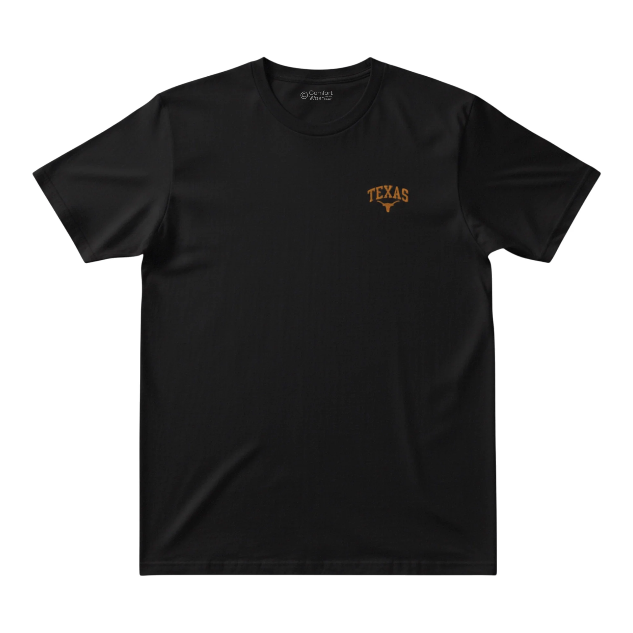 Texas Longhorns Embroidered ComfortWash Tee - Image 2