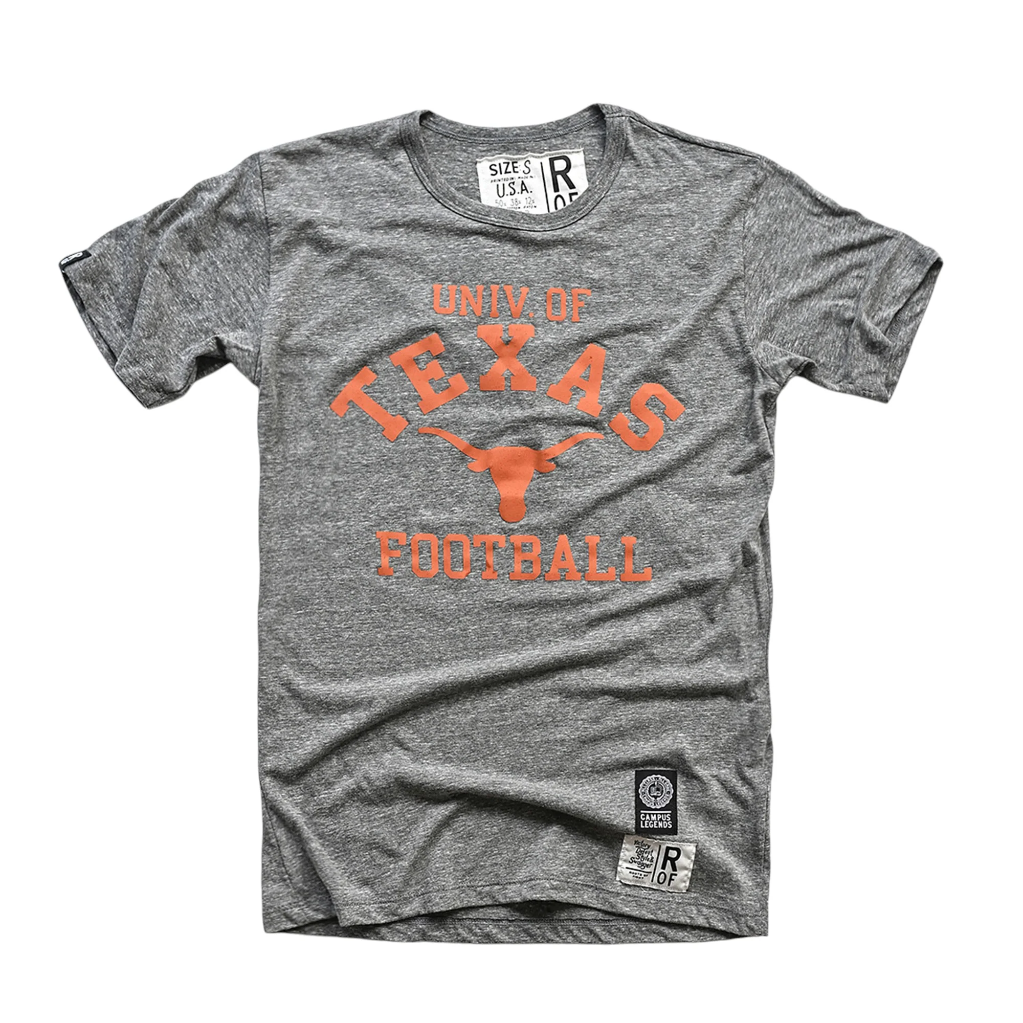 Texas Longhorns Football Tri-blend Tee