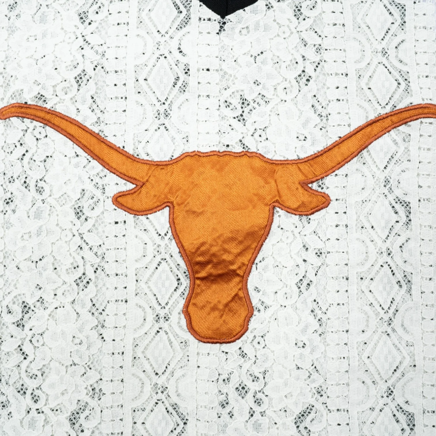 Texas Longhorns High Note Lace Oversized Jersey - Image 2