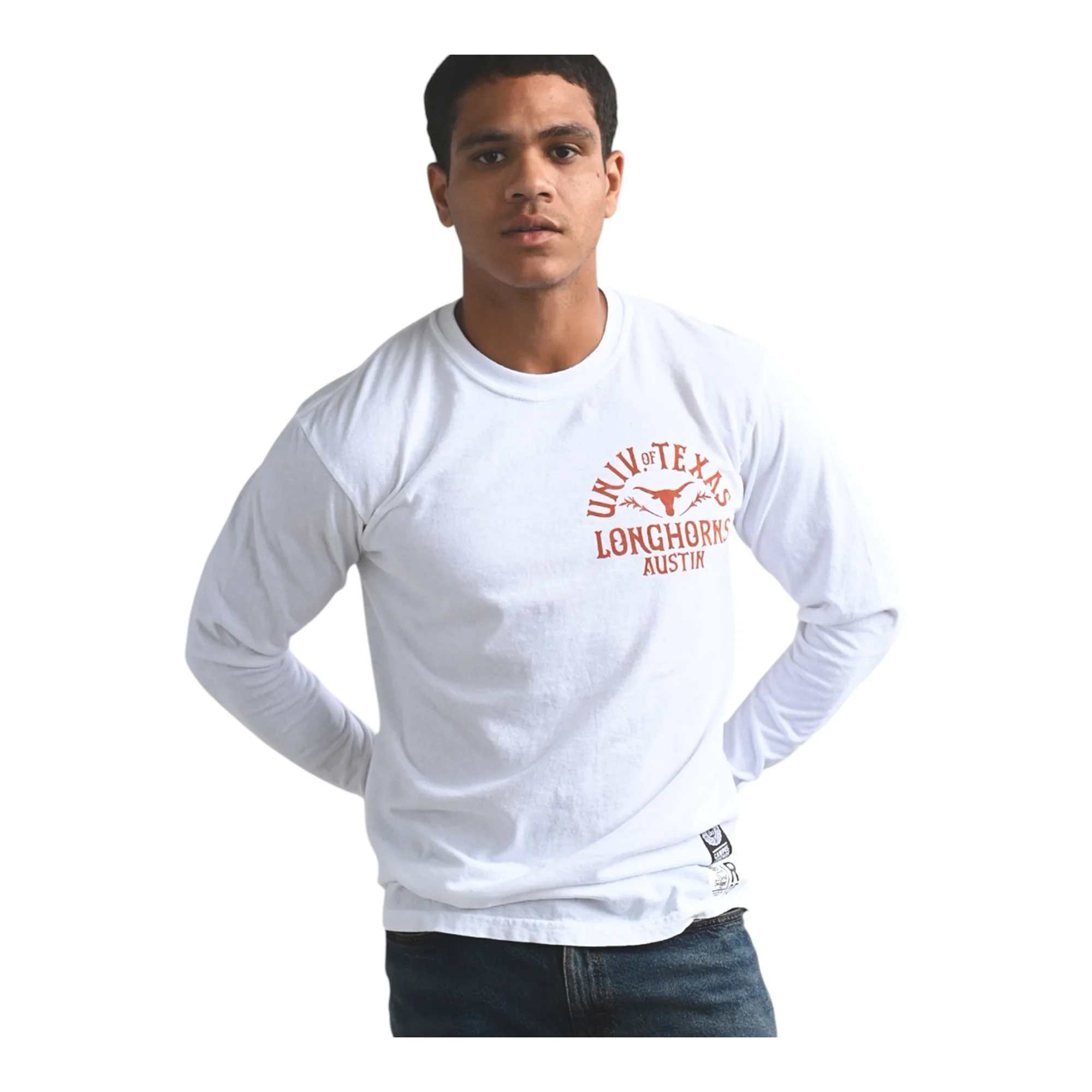 Texas Longhorns Hook' Em Long Sleeve Tee - Image 2