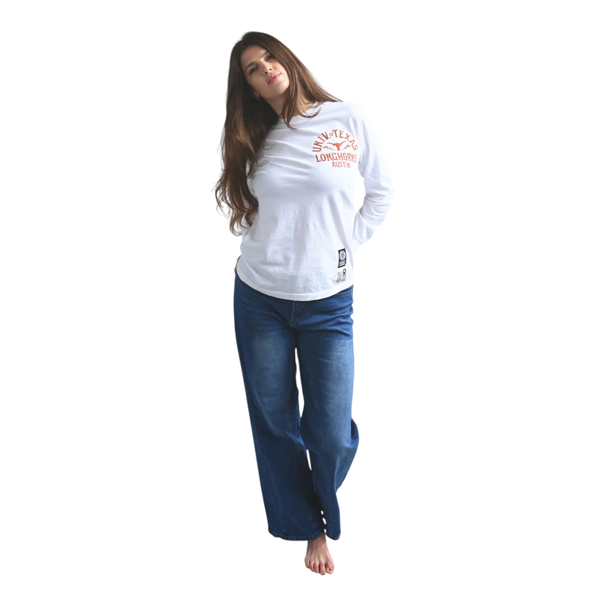 Texas Longhorns Hook' Em Long Sleeve Tee - Image 7