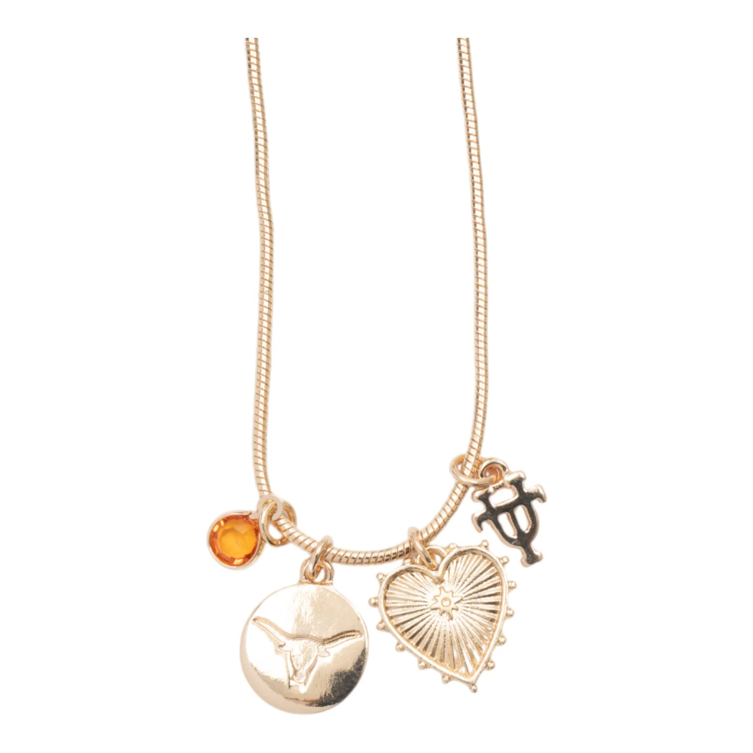 Texas Longhorns Jiji Necklace